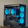 FREE SHIP 🖤🌈 Black RGB Gaming PC | RX 9060 XT 16 GB | AMD Ryzen 7 5700X | 1 TB NVME | 32 GB DDR4