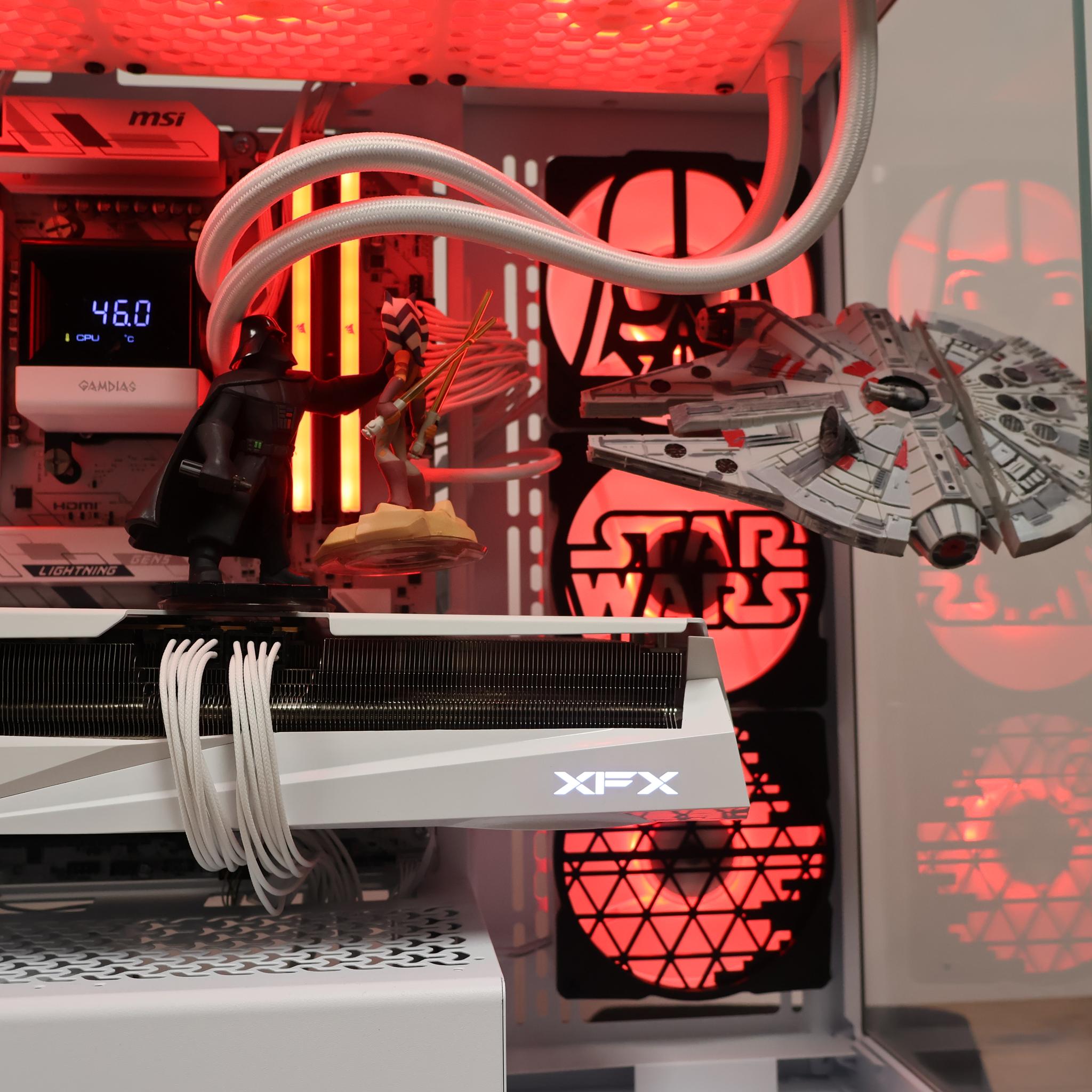 Star Wars RX 9070 XT Gaming PC – Ryzen 7 9800X3D | 32GB DDR5 6000MHz | 2TB NVMe | 1440p / 4K Gaming