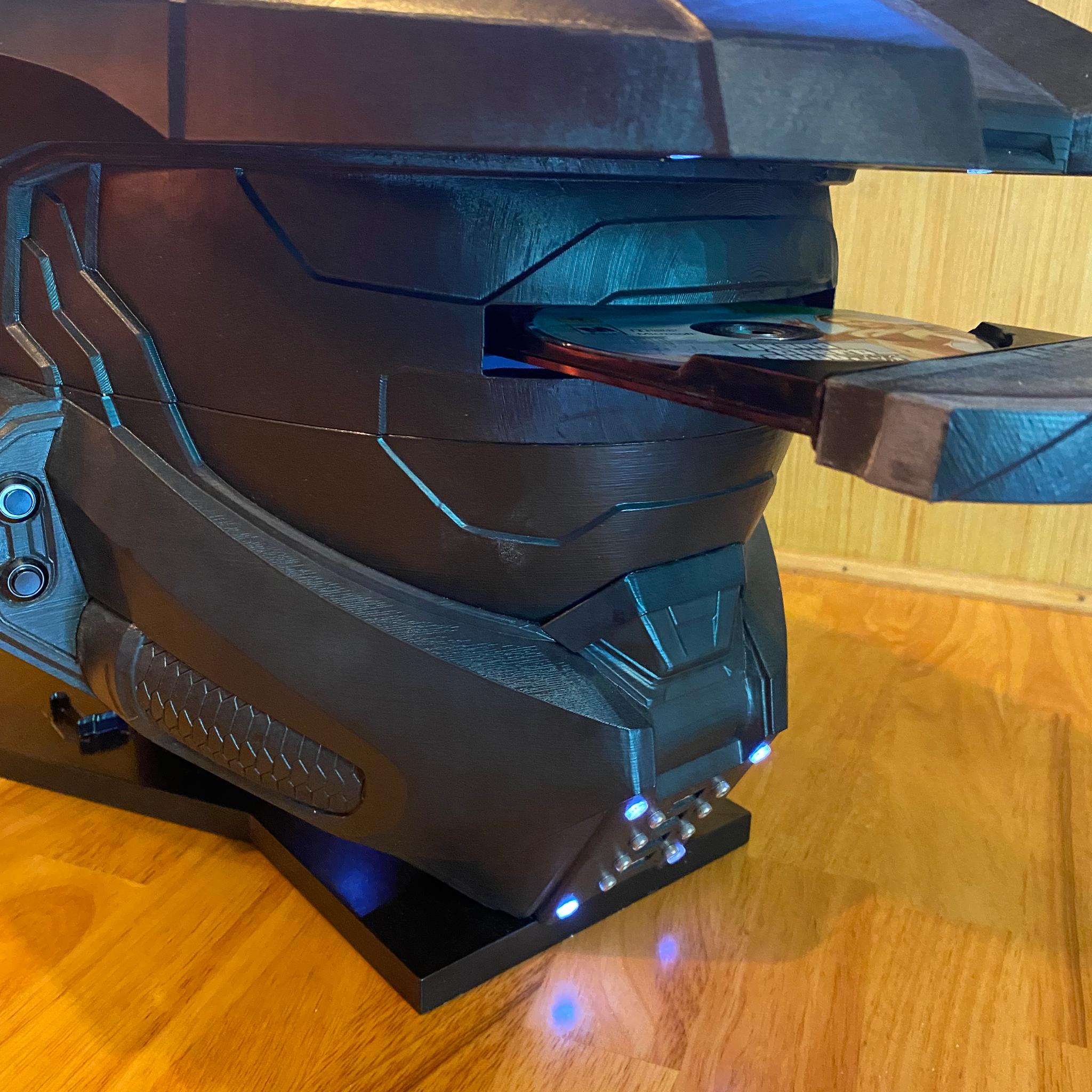 Custom RGH3 Xbox 360 - Master Chief helmet - Halo - 2TB