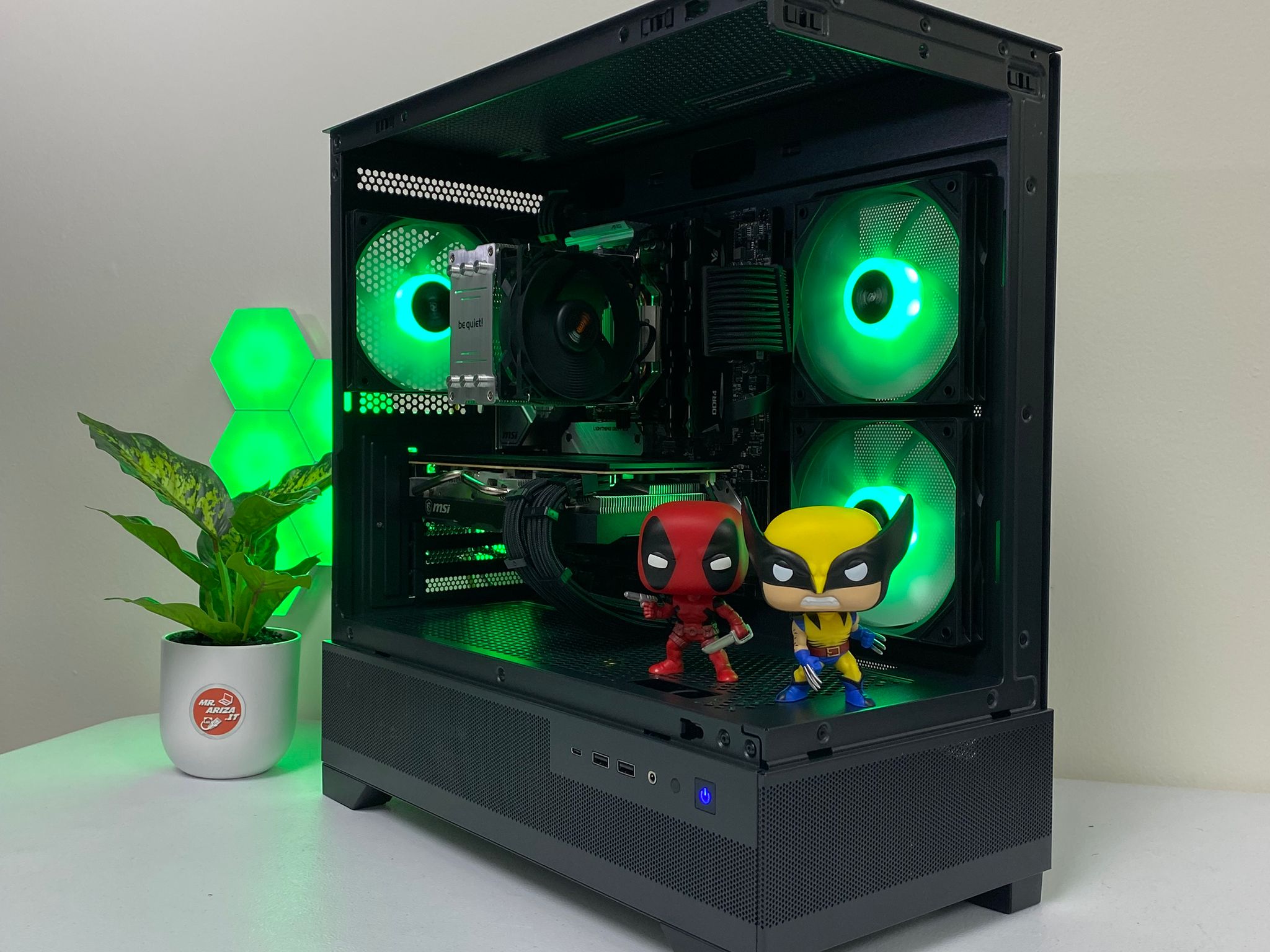 Ryzen 7 5700G + RX 5700 🌟 "Shadow Phantom Gaming PC" 🌟
