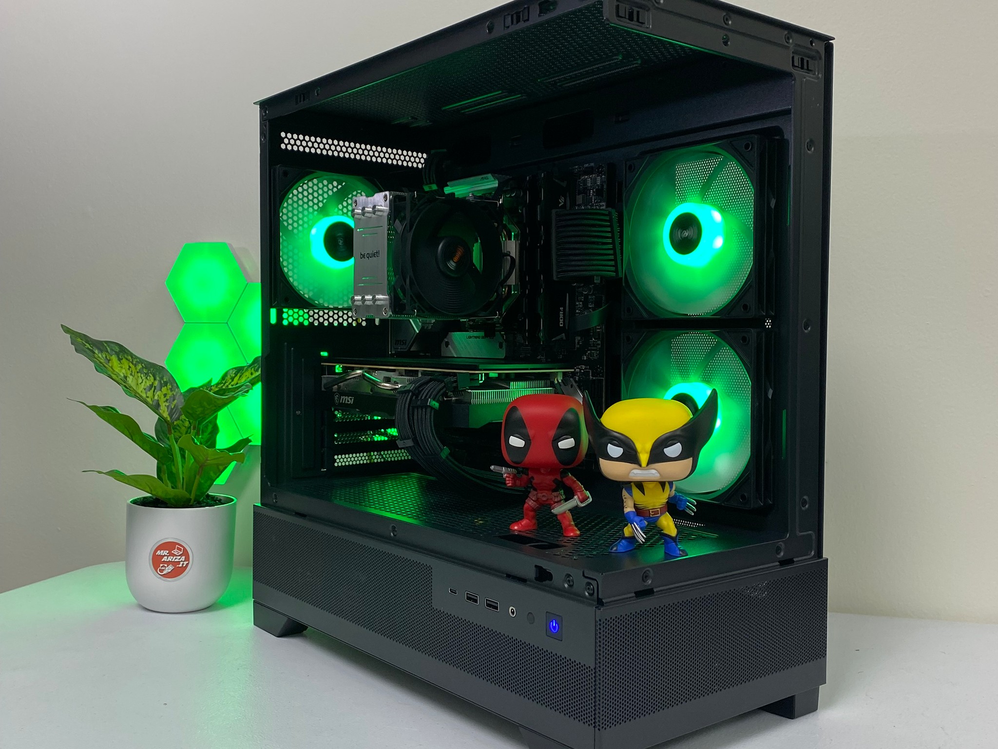 Ryzen 7 5700G + RX 5700 🌟 "Shadow Phantom Gaming PC" 🌟