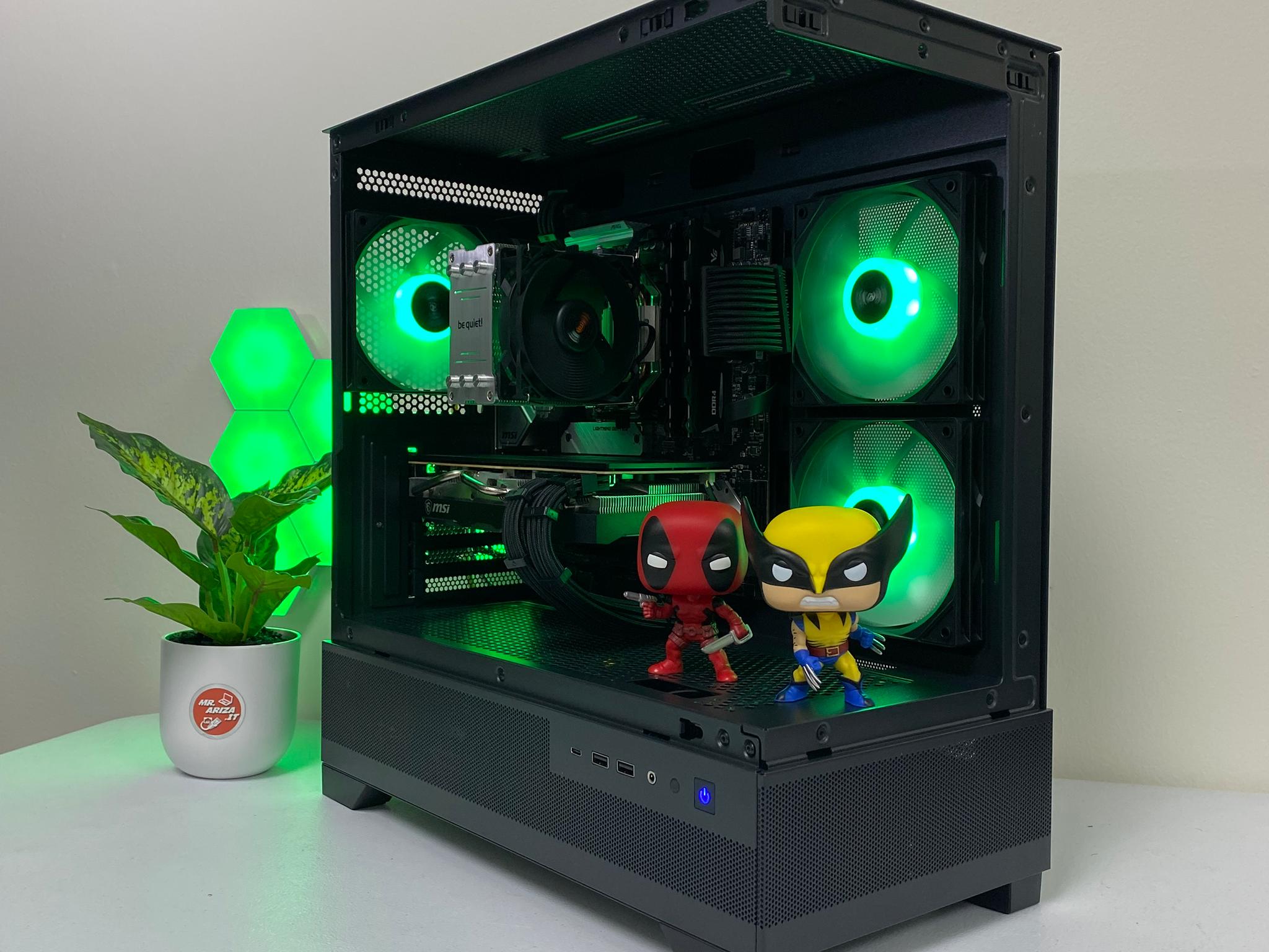 Ryzen 7 5700G + RX 5700 🌟 "Shadow Phantom Gaming PC" 🌟