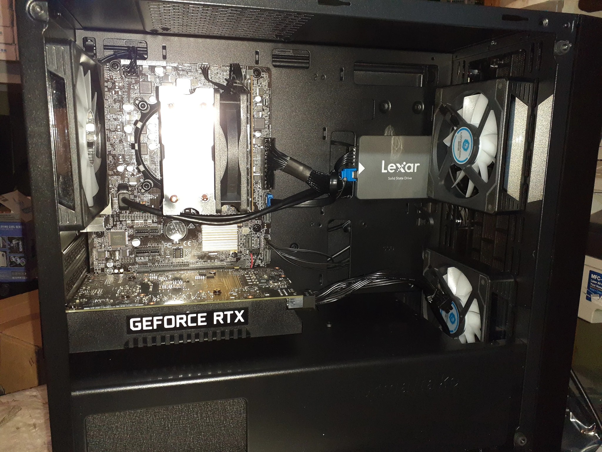 Custom Gaming Computer, i5-6500 CPU, 16 gig DDR4, 512 SSD, RTX 2060, Windows 11