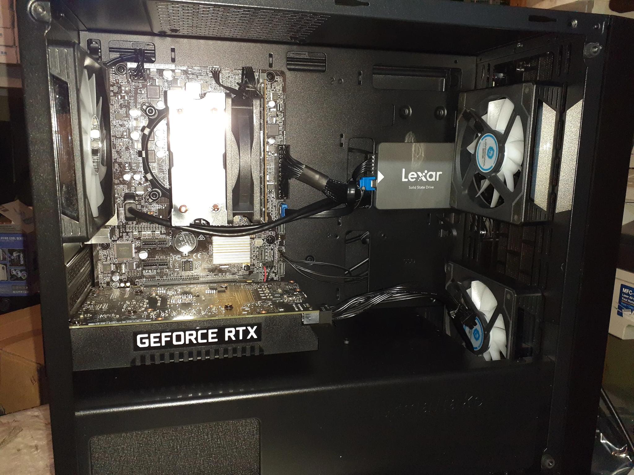 Custom Gaming Computer, i5-6500 CPU, 16 gig DDR4, 512 SSD, RTX 2060, Windows 11