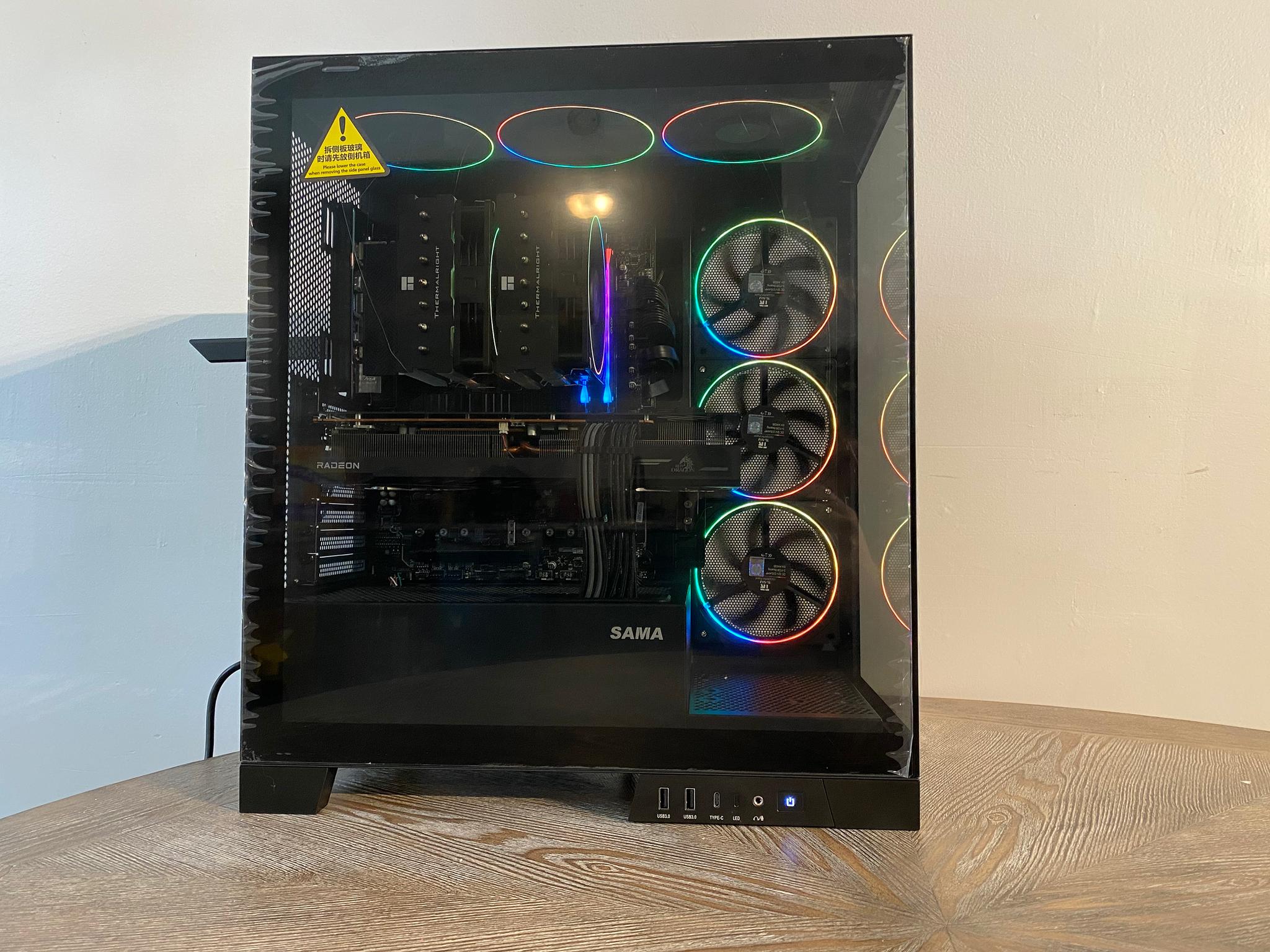Black Opal V i9 12900K RX 6800 XT 2TB NVME 32GB DDR5 Gaming, Streaming, Editing PC