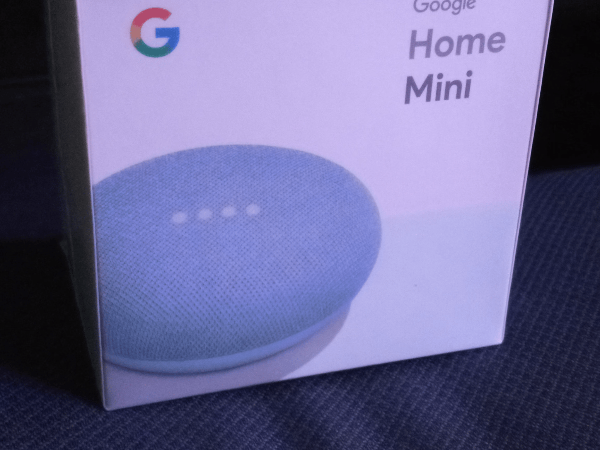 Google Home Mini (Aqua, 1st Gen)