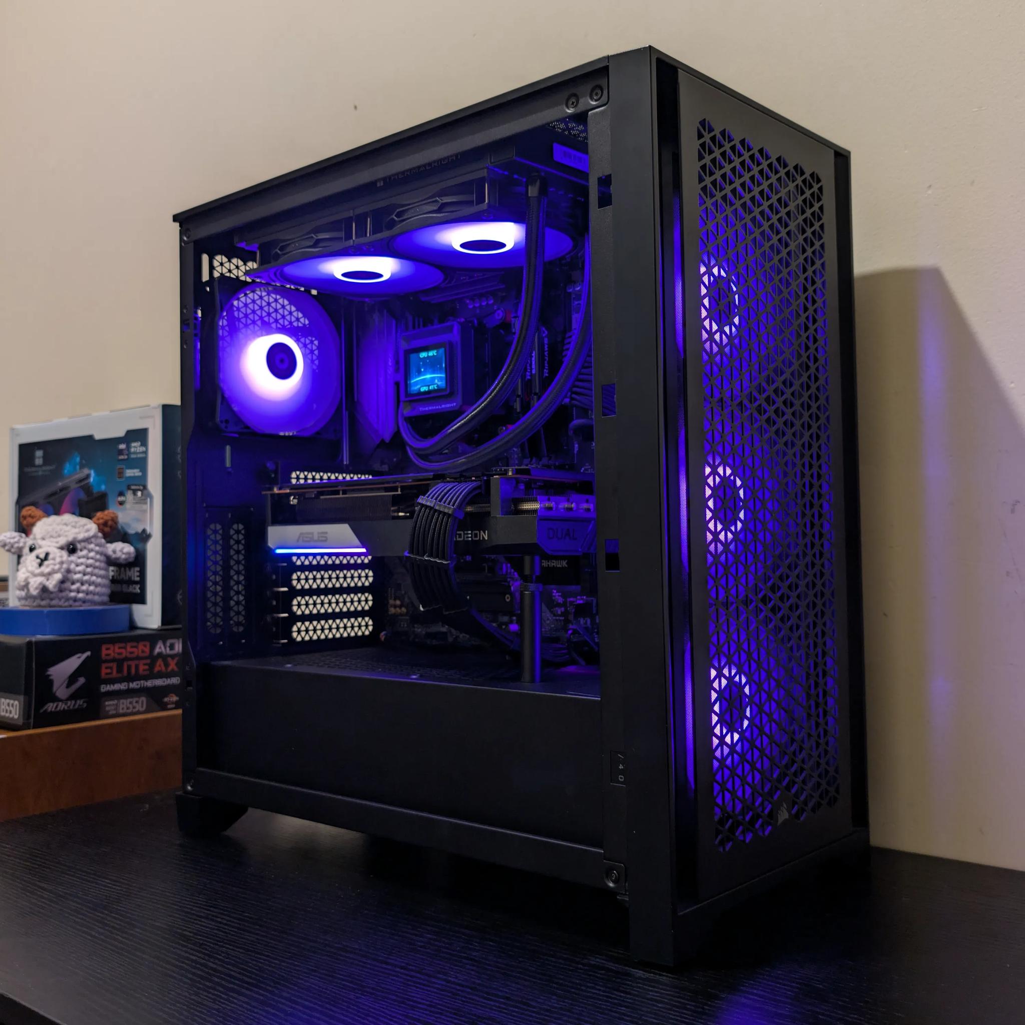 🐦‍⬛1440p Gaming Beast | RX 6750XT | Ryzen 7 5700X | 1TB SSD | 32GB RAM | WiFi 6 & Bluetooth🐦‍⬛