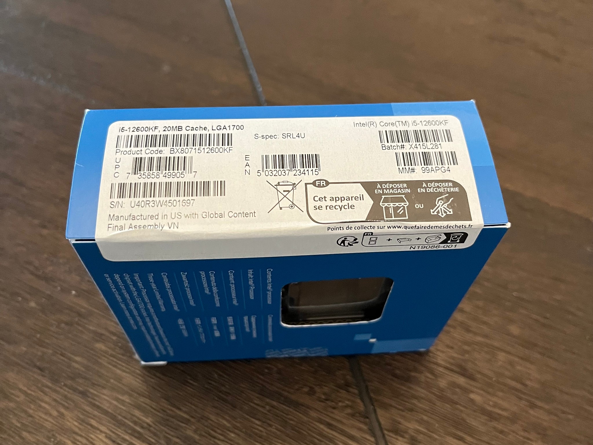 i5 12600KF/ 32GB DDR4/ B760M SEALED Combo