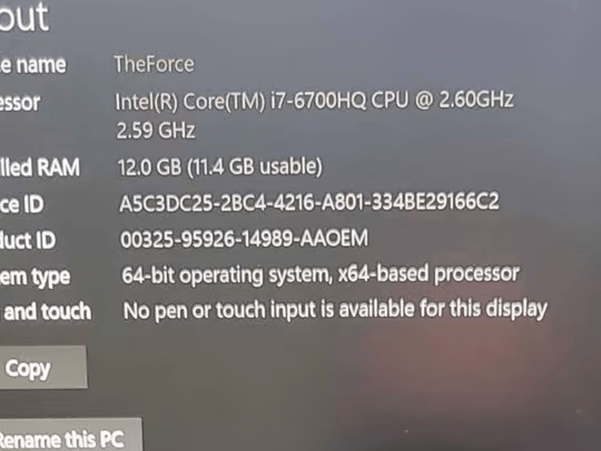 Asus ROG GL502VT-BSI7N27 Gaming Laptop