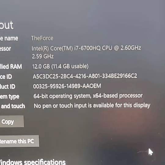 Asus ROG GL502VT-BSI7N27 Gaming Laptop