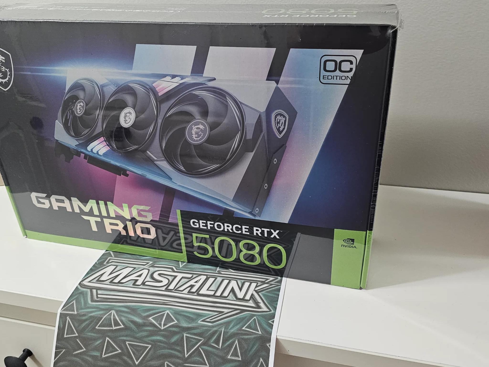 MSI GeForce RTX™ 5080 16G Gaming Trio OC
