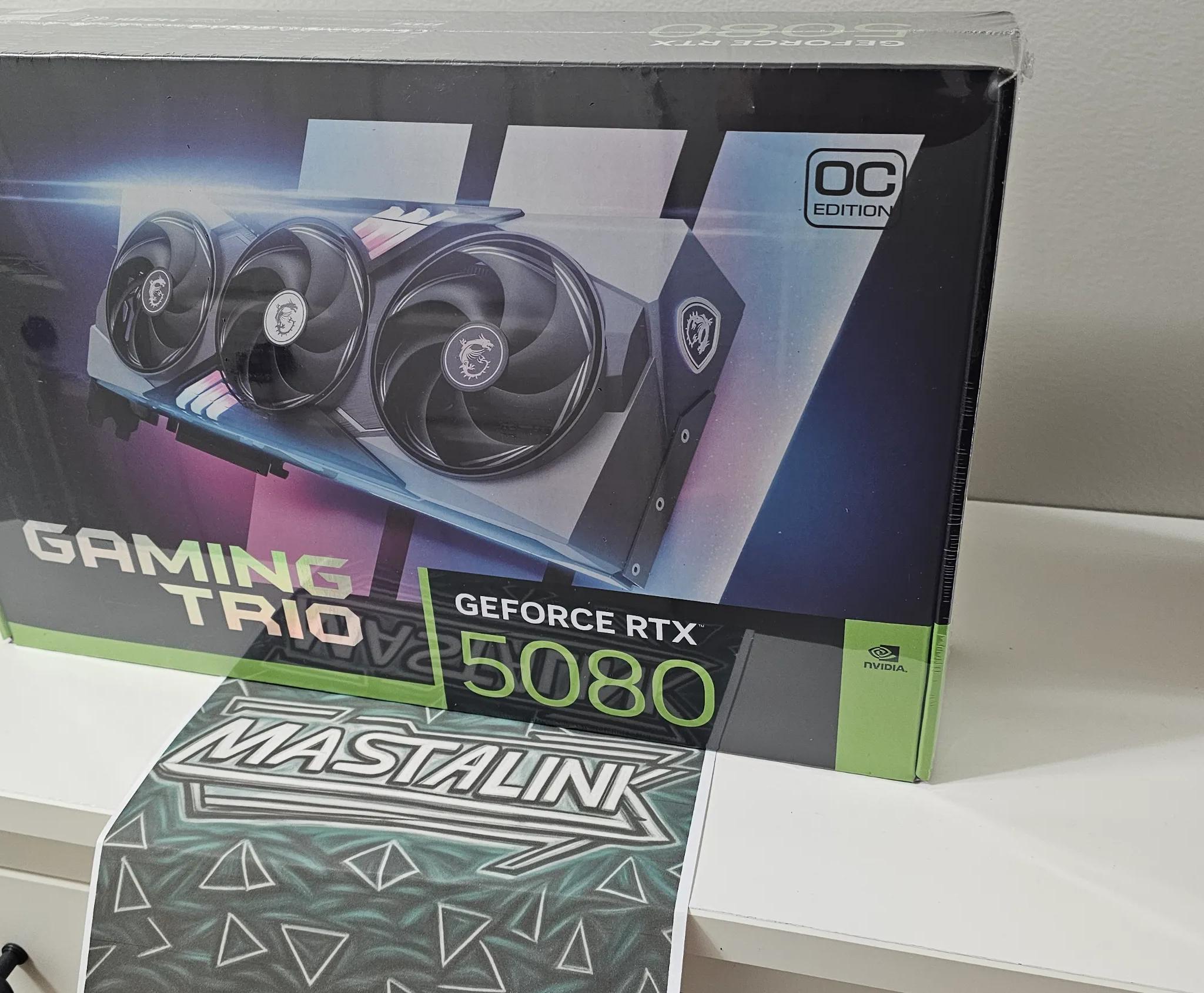MSI GeForce RTX™ 5080 16G Gaming Trio OC
