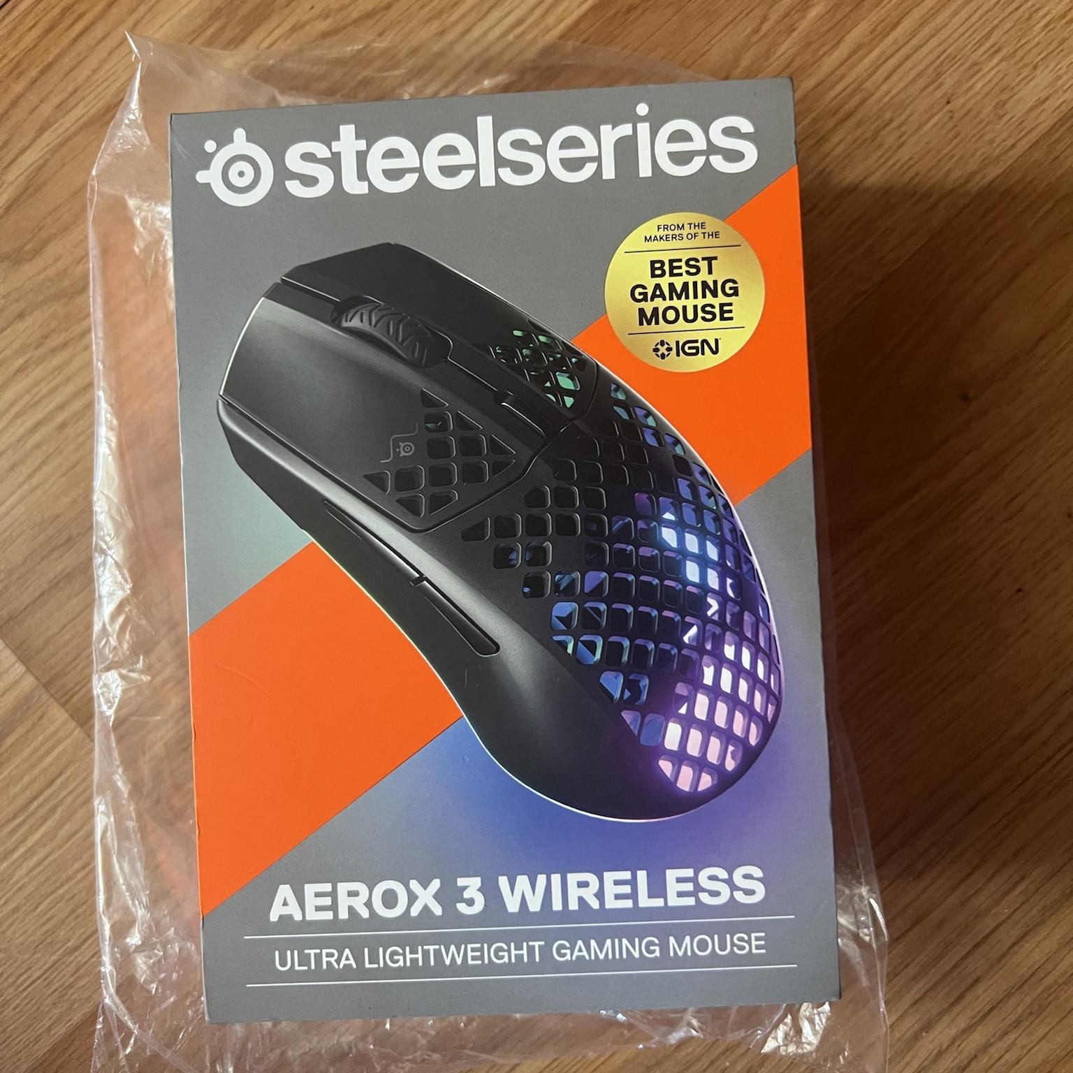 Steelseries Aerox 3 wirelesss
