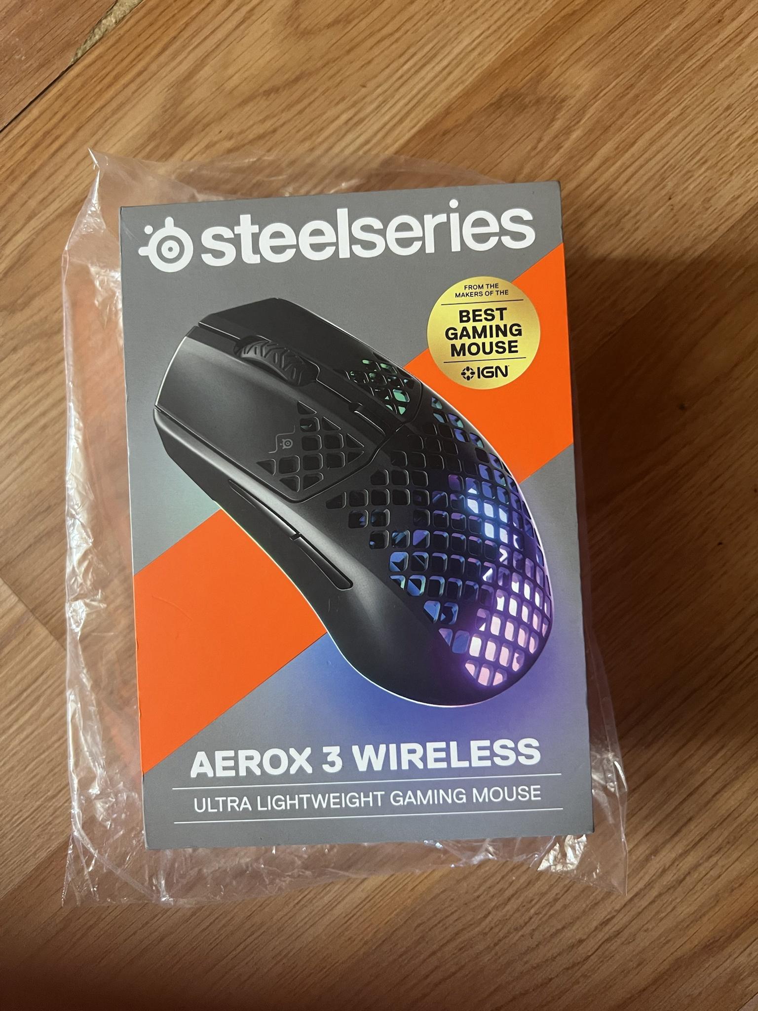Steelseries Aerox 3 wirelesss