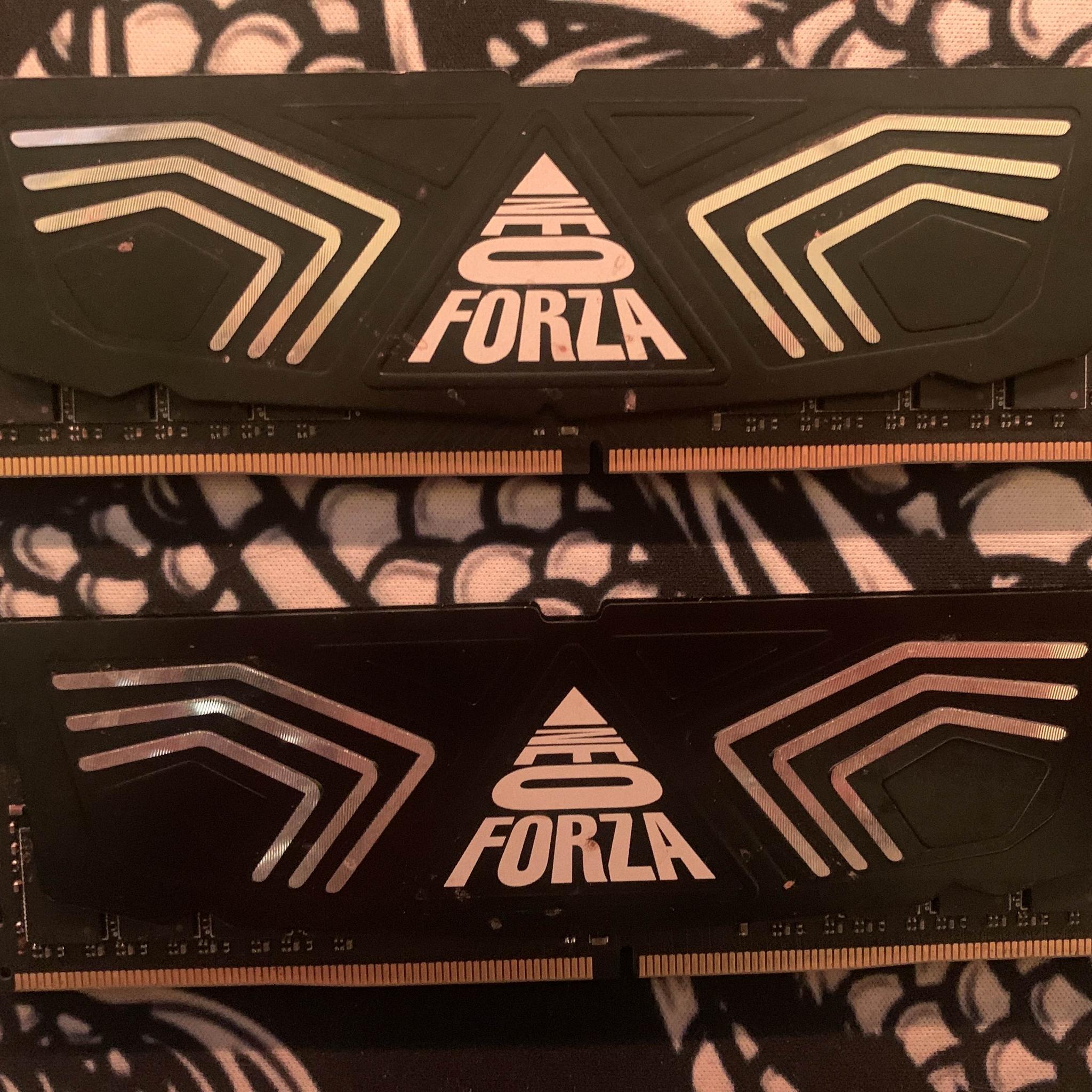 NEO Forza 16GB (2x8GB) DDR4‑3200 CL22 – Black