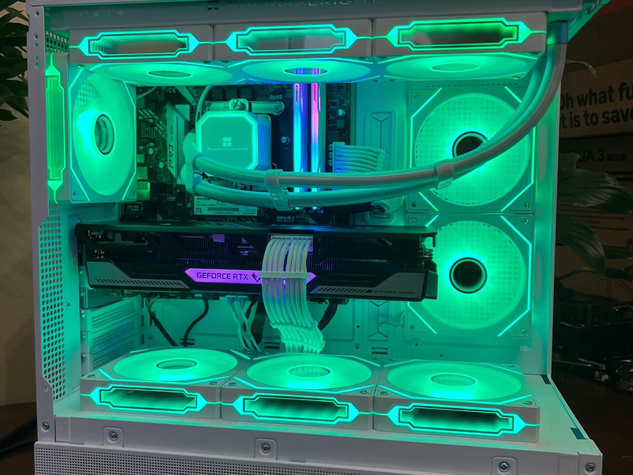 Water Cooled Gaming PC Intel I7, Nvidia RTX 3080 10gb, 3TB Storage, 32GB RAM, WINDOWS 11