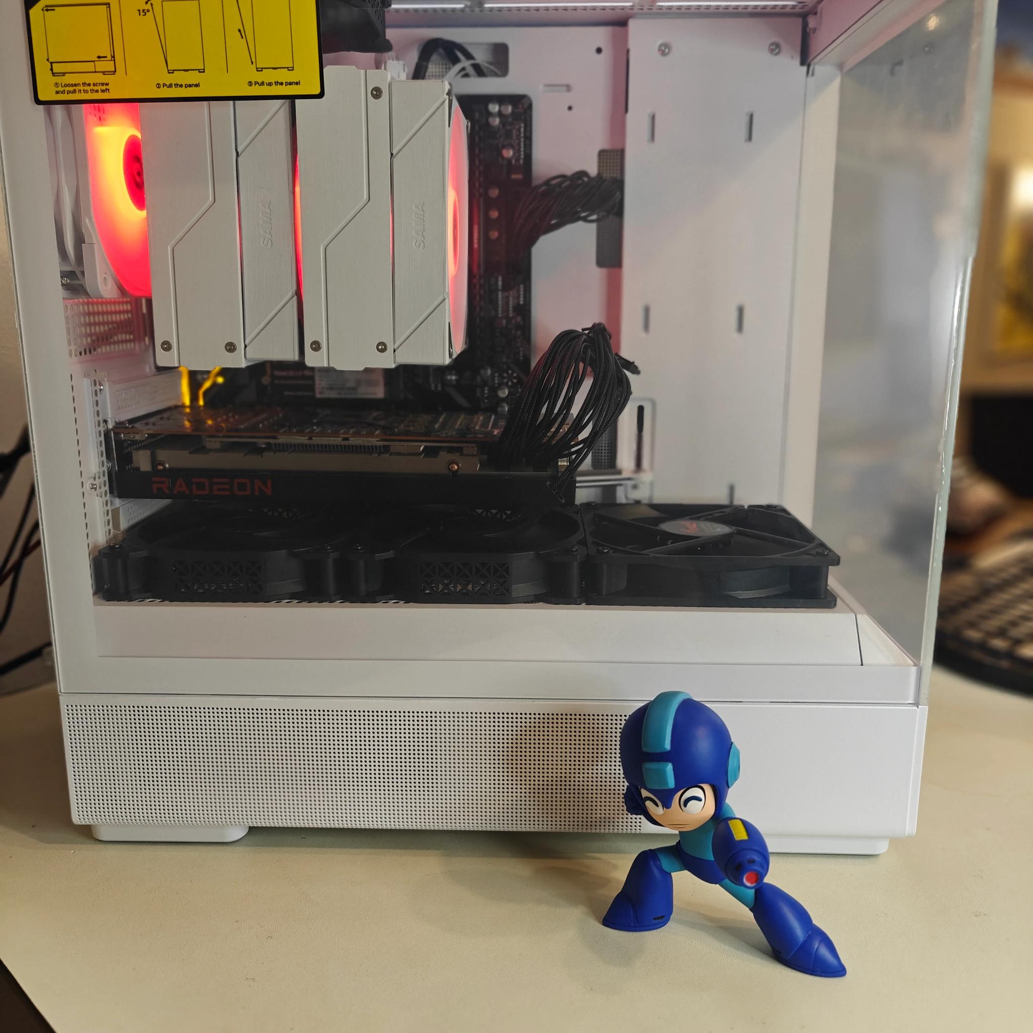 Encased in Glass ❤️‍🔥💎💨 | Ryzen 7 5700X3D | Radeon RX 6700 XT | 32GB DDR4 RAM | 1TB NVMe SSD