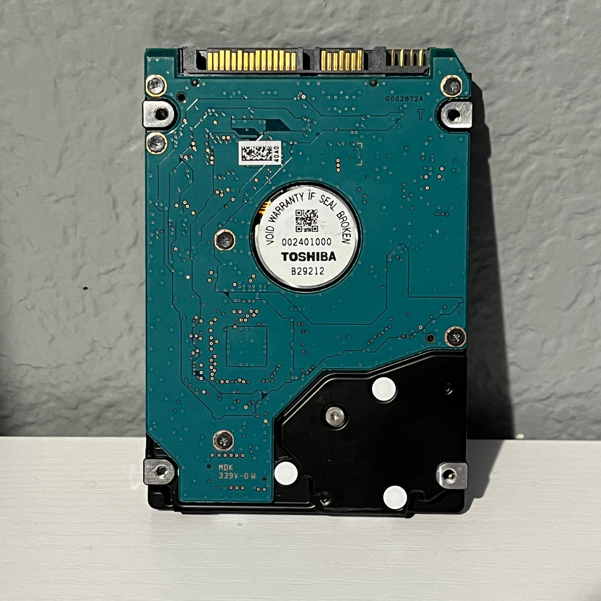 TOSHIBA 500GB Hard Disk Drive