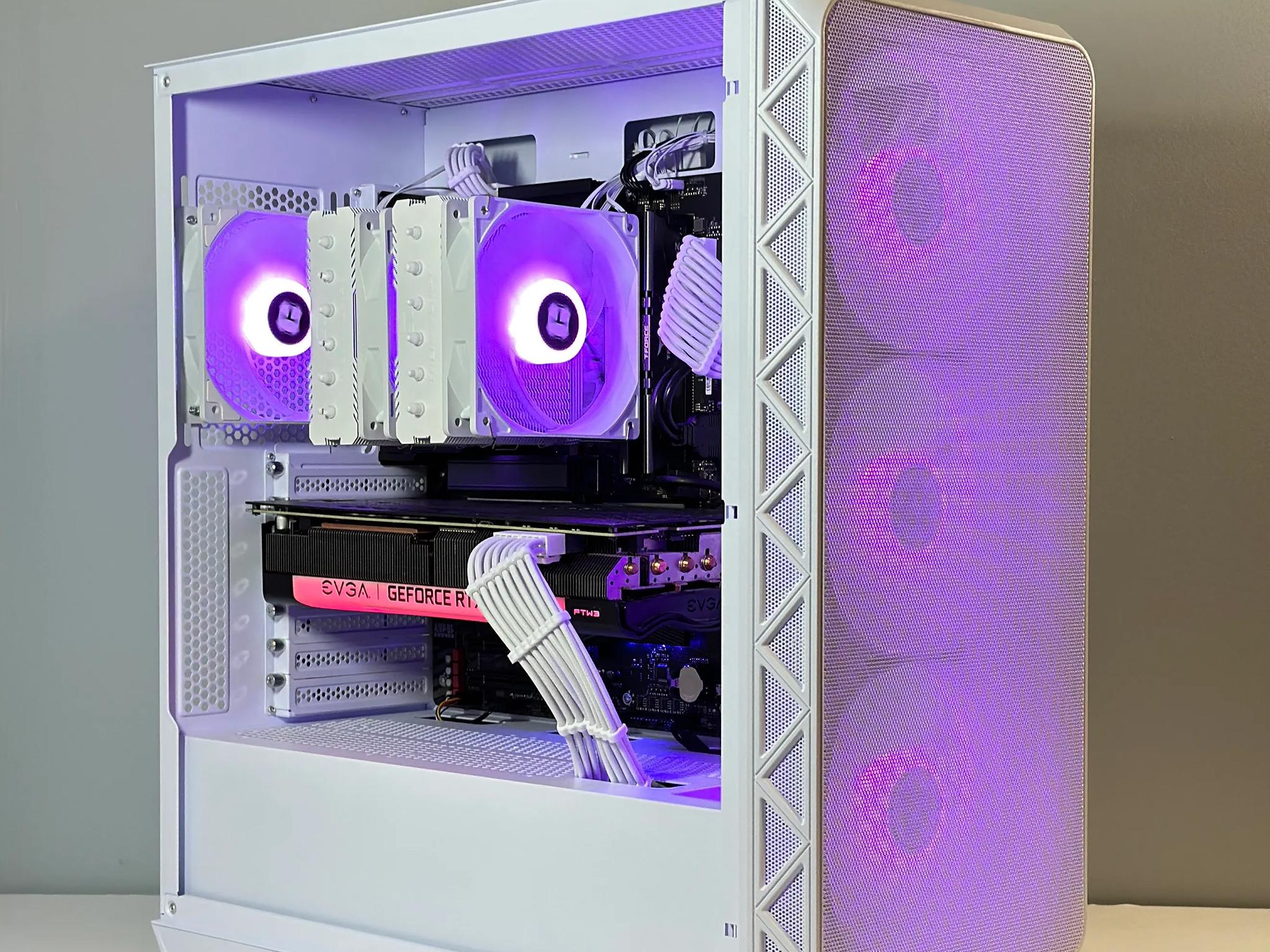 RTX 3070 | Intel i5 12600KF | 32GB RAM | 2TB SSD | Custom White Gaming PC WIFI WIN10