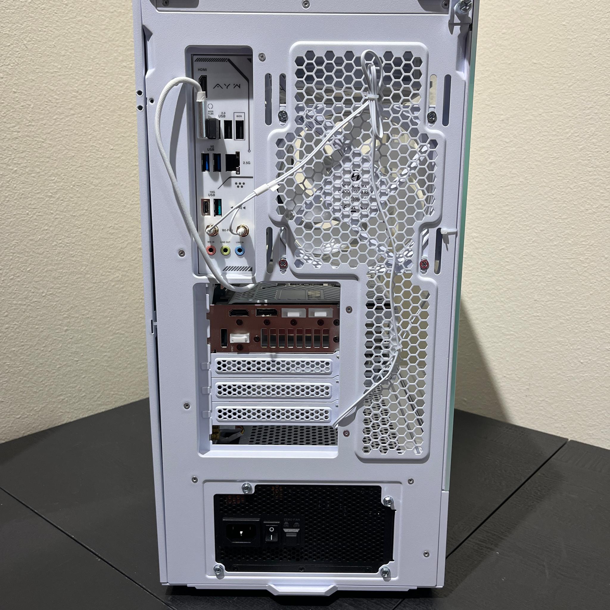 Gaming PC 4080 SUPER/ 96Gb DDR5 RAM/ I9 14900k/ 1200 PSU / 5 TB NVME
