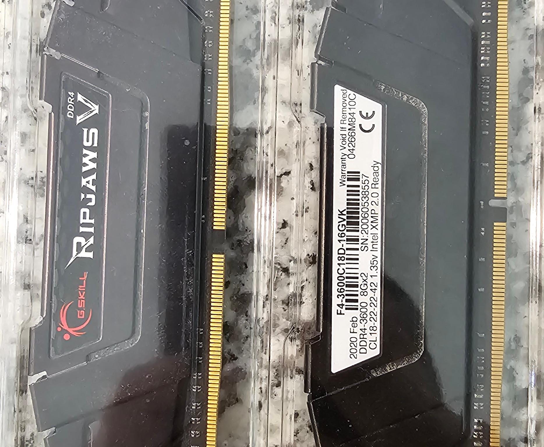 G.Skill Ripjaws (2x8) 16gb DDR4 3600mhz CL18