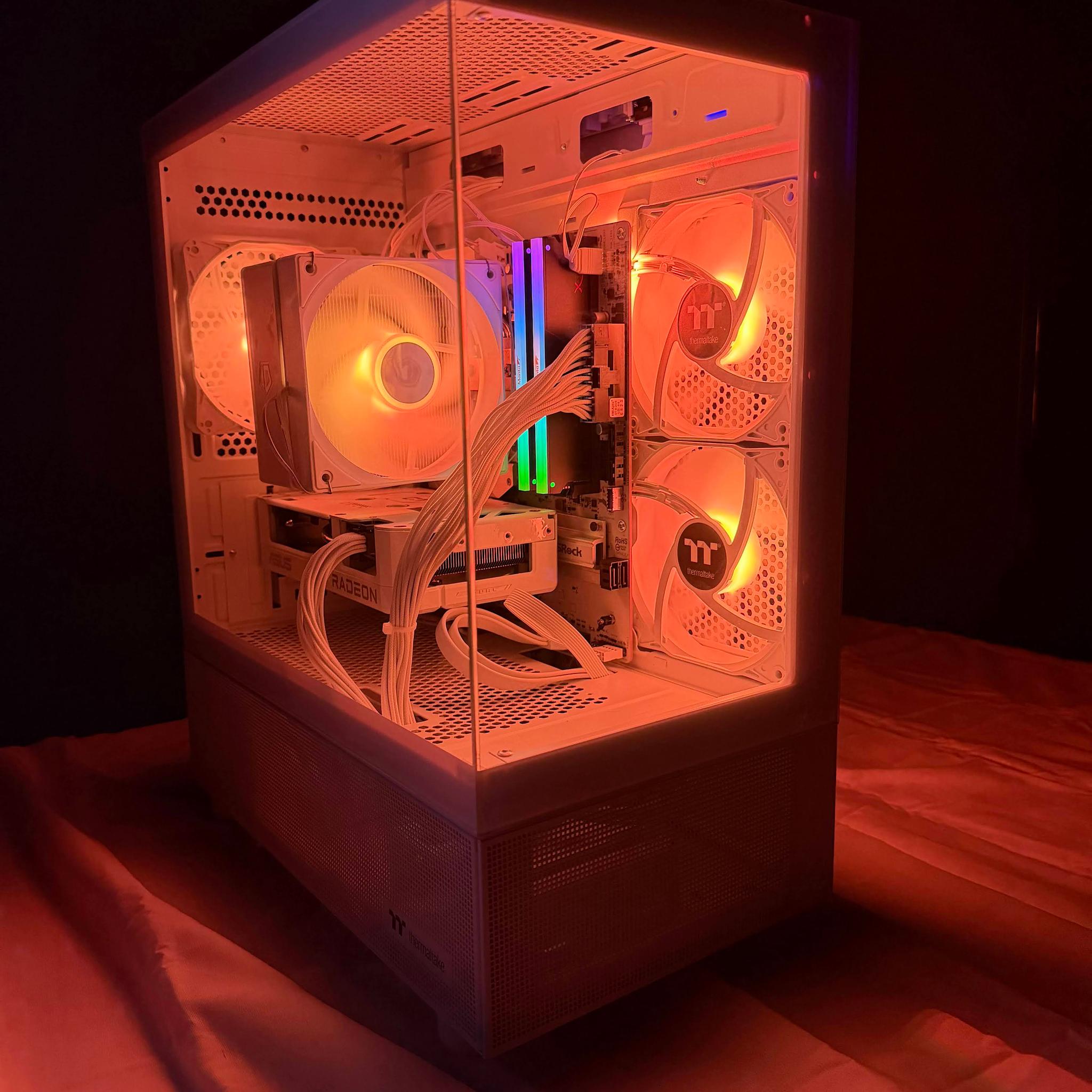 Brand New Custom Gaming PC | RX 9060 XT 16GB | Ryzen 5 9600X | 32 GB DDR5 RAM | 2TB NVMe SSD Gen 5