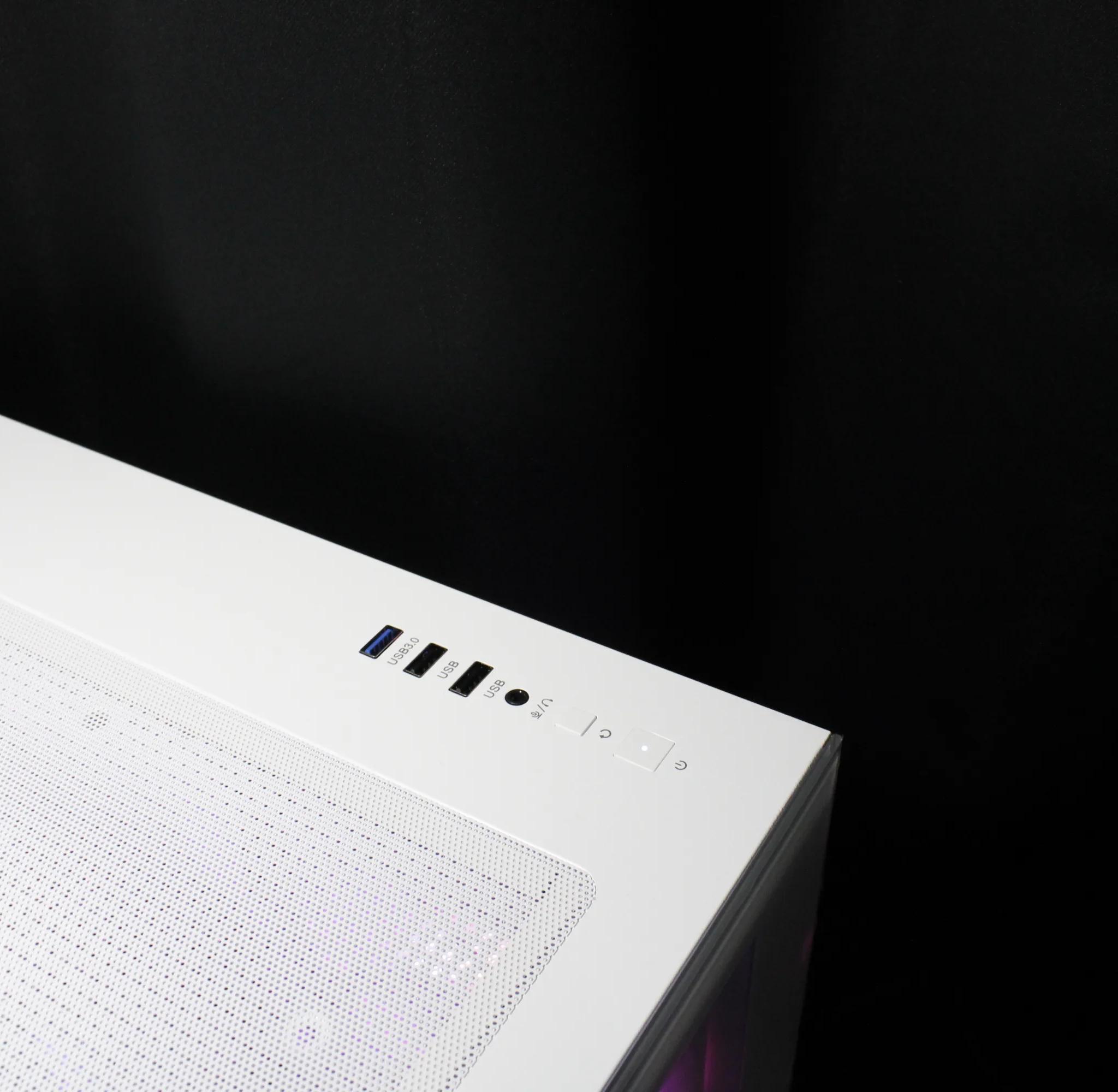 🤍 White Gaming PC [GTX 1080][12th gen CPU]