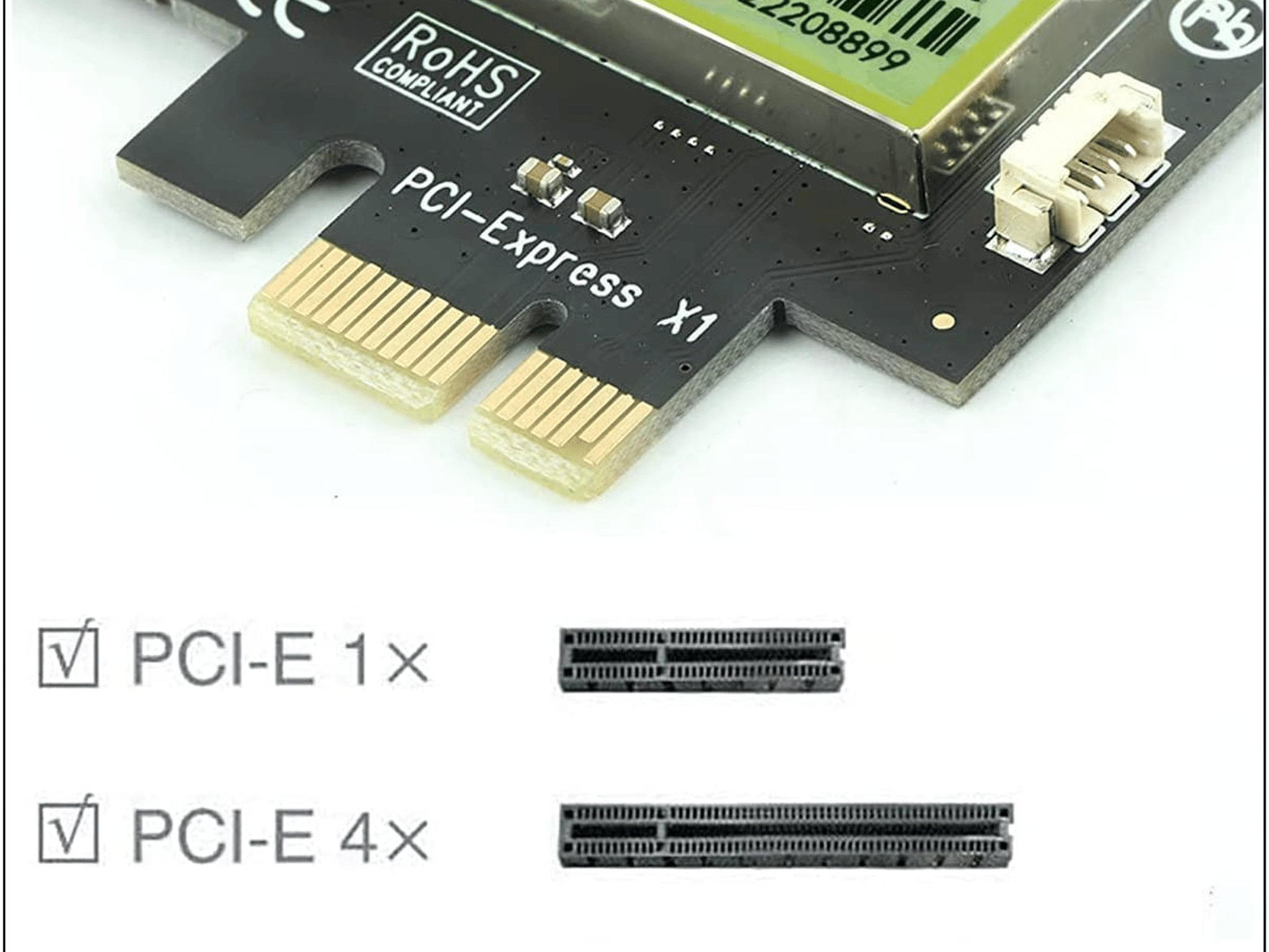WiFi 6E AX210 Bluetooth5.2 PCIe WiFi Card
