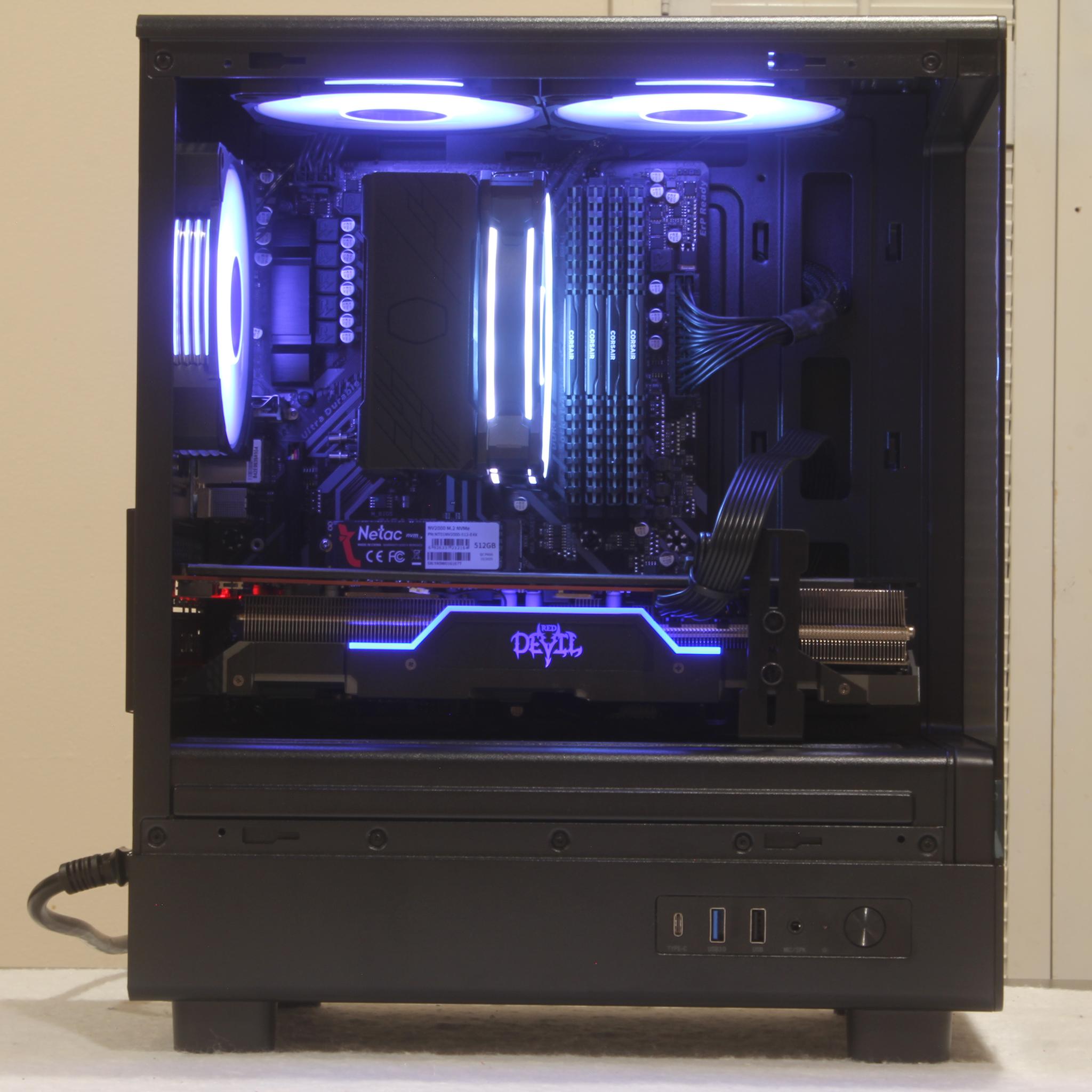 💸Value Gamer💸 Ryzen 5 3600 | AMD RX 5700XT 8GB | 16GB DDR4 | 512GB nVME SSD | RGB | Win11 + Wifi