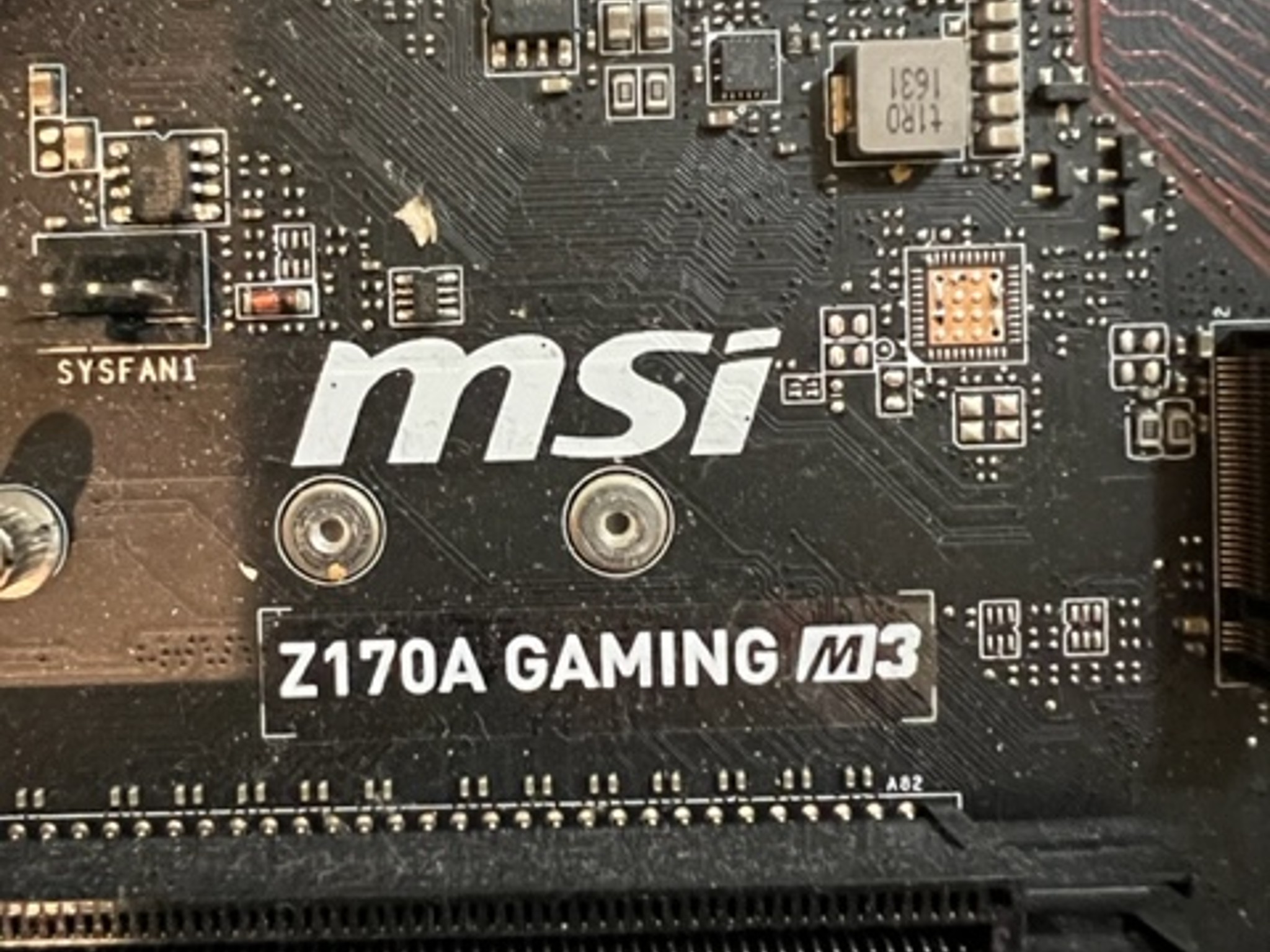 MSI Z170A GAMING M3 LGA 1151 Intel Z170 HDMI SATA 6Gb/s USB 3.1 ATX Intel Motherboard