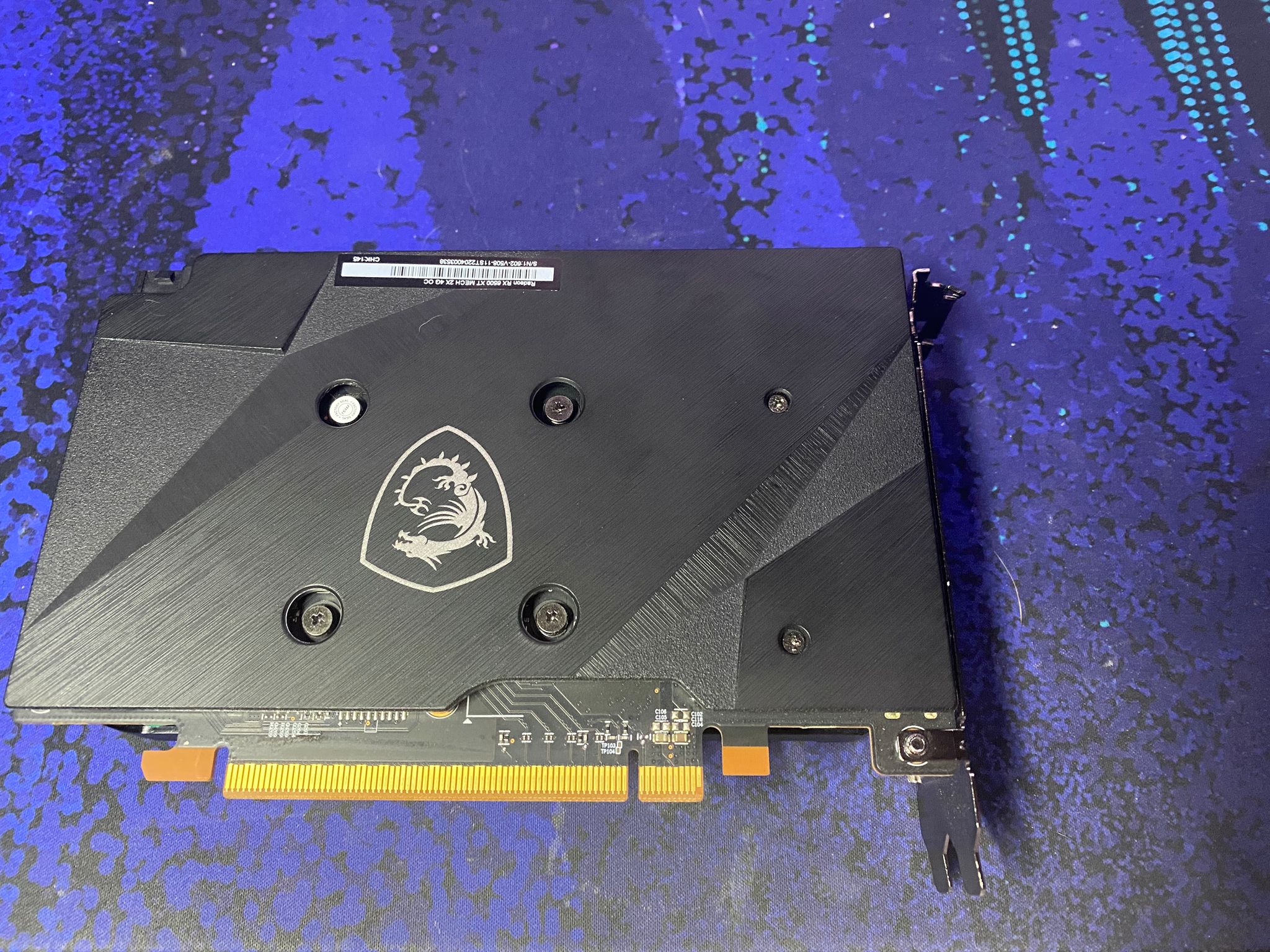 For Parts MSI Mech  RX 6500 XT