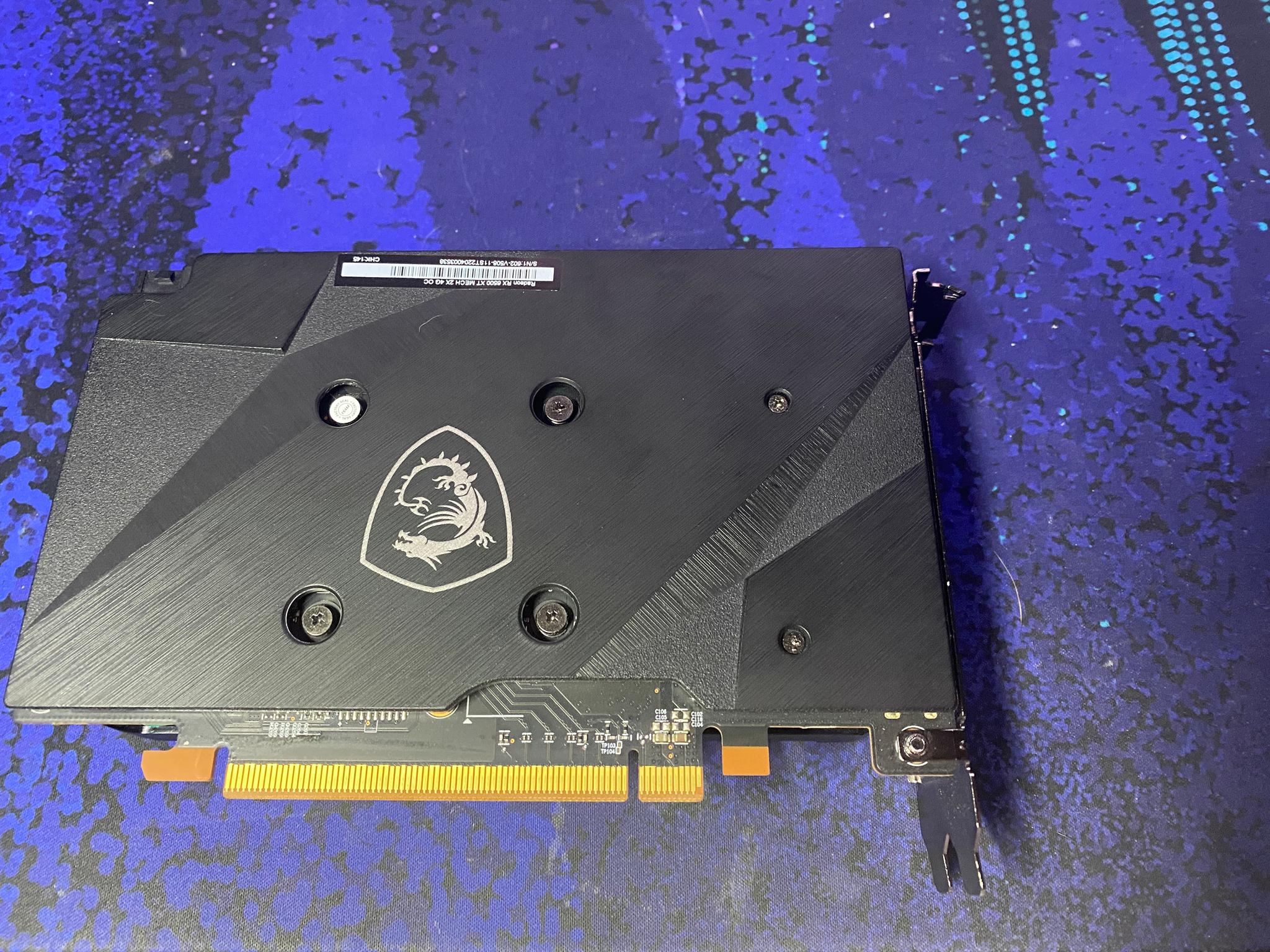 For Parts MSI Mech  RX 6500 XT