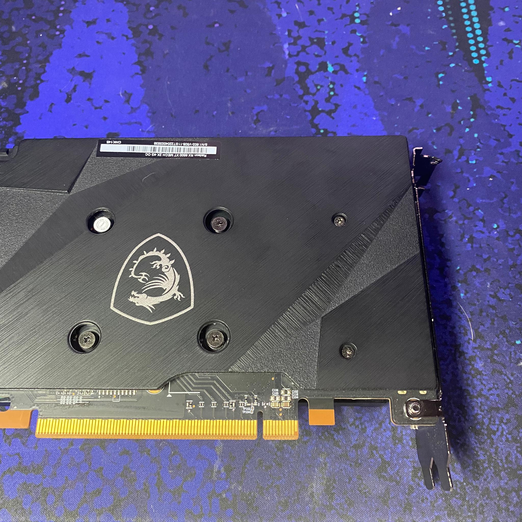 For Parts MSI Mech  RX 6500 XT