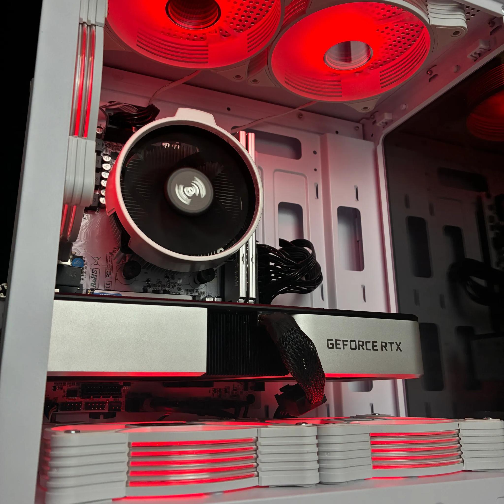 ⚪ Ryzen 7 3700X/RTX 3060Ti 8GB Gaming PC ⚪