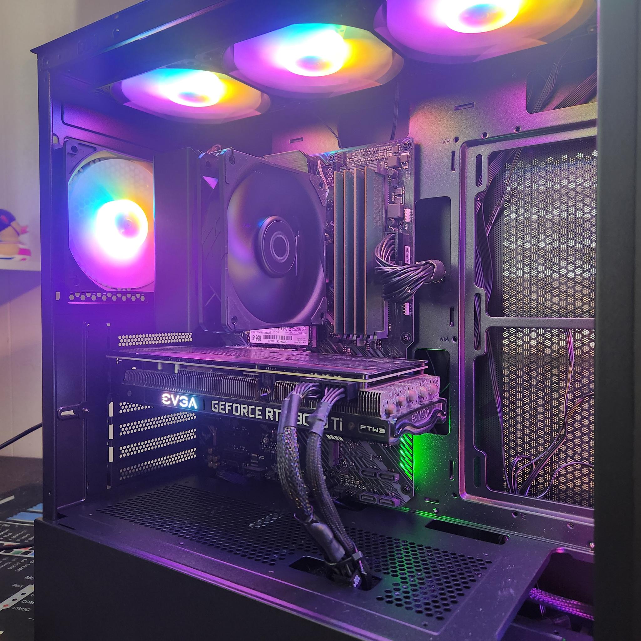 Rainbow WARRIOR: RTX GAMING PC with ALL THE RAM!