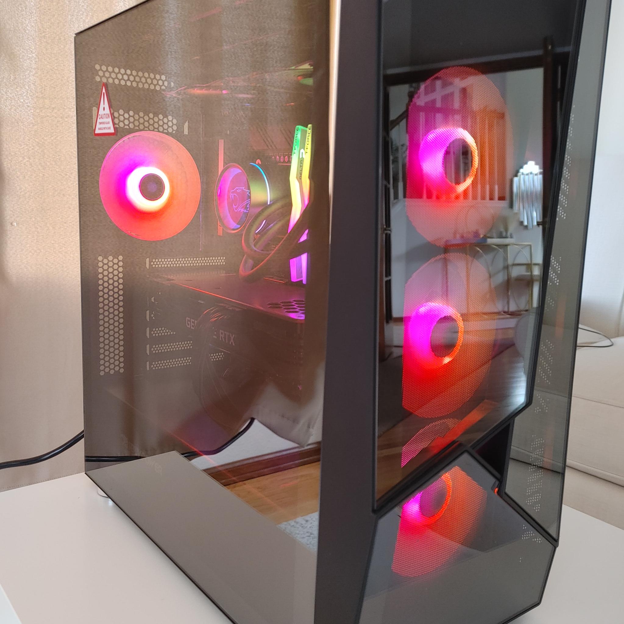 High End Gaming PC i7 13700KF RTX 3080 16GB RAM 2TB SSD