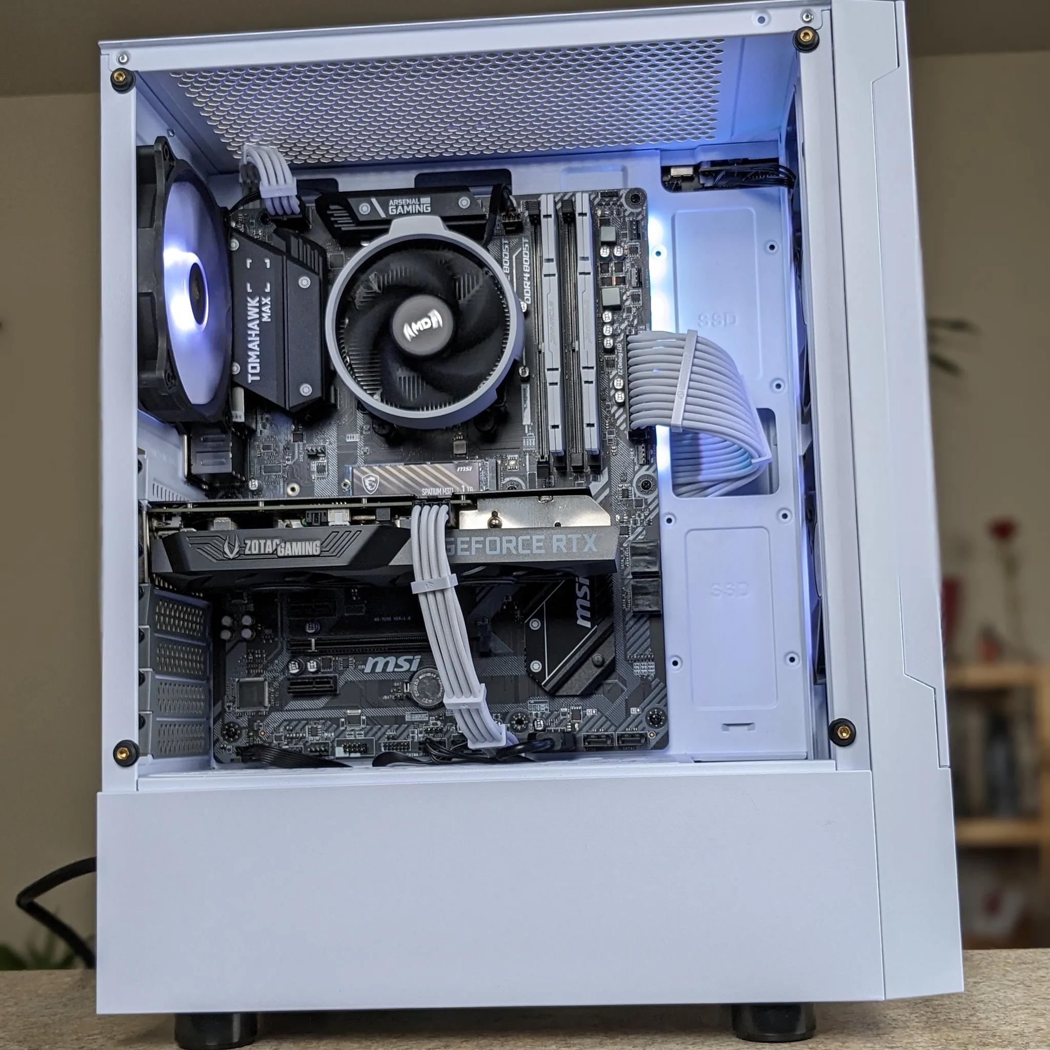 Mid Range Ryzen Gaming PC - Ryzen 5 3600 - RTX 3060