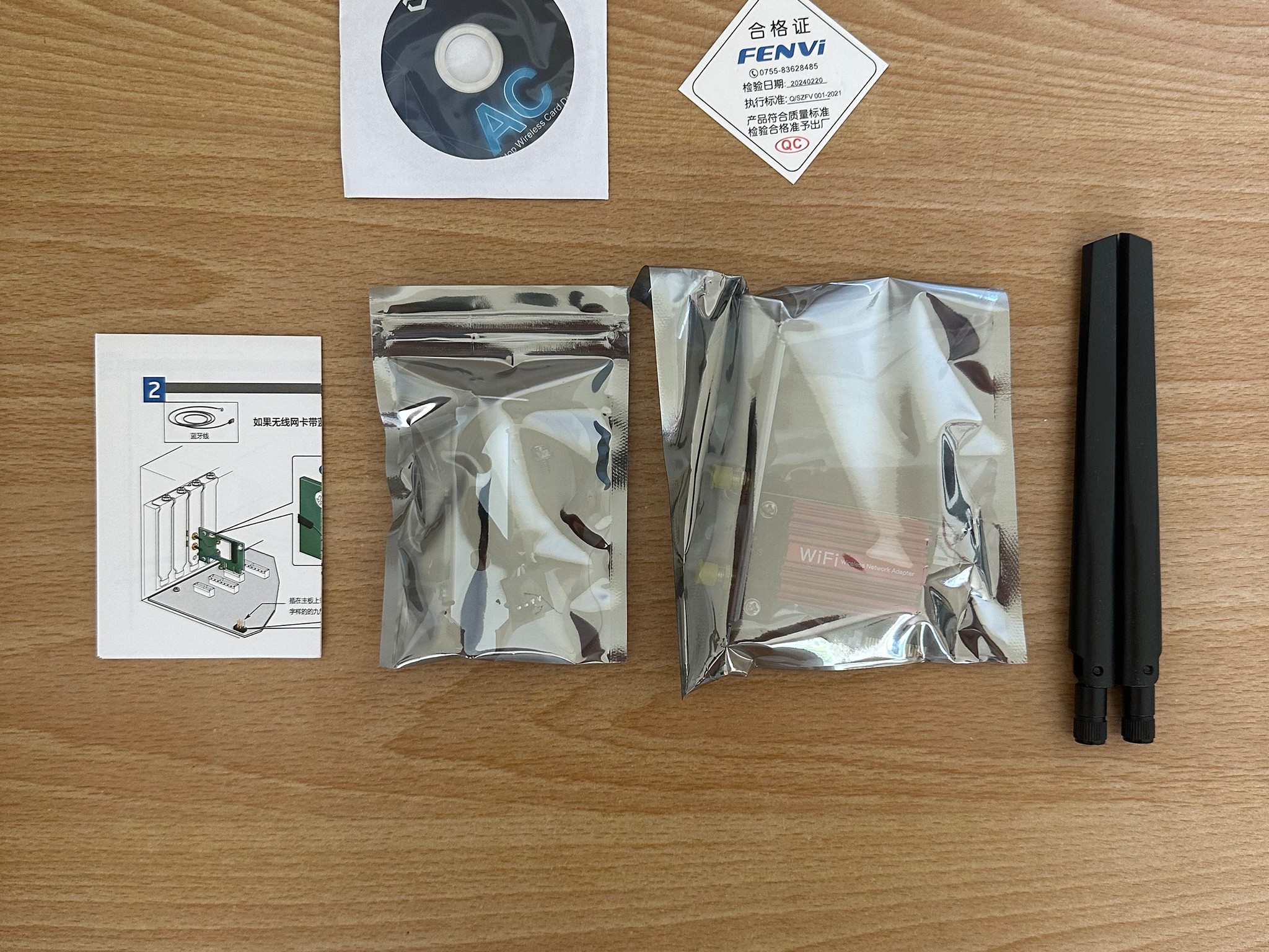 Fenvi AC1200M PCIE Wireless Network Card WiFi 5 & Bluetooth 4.0