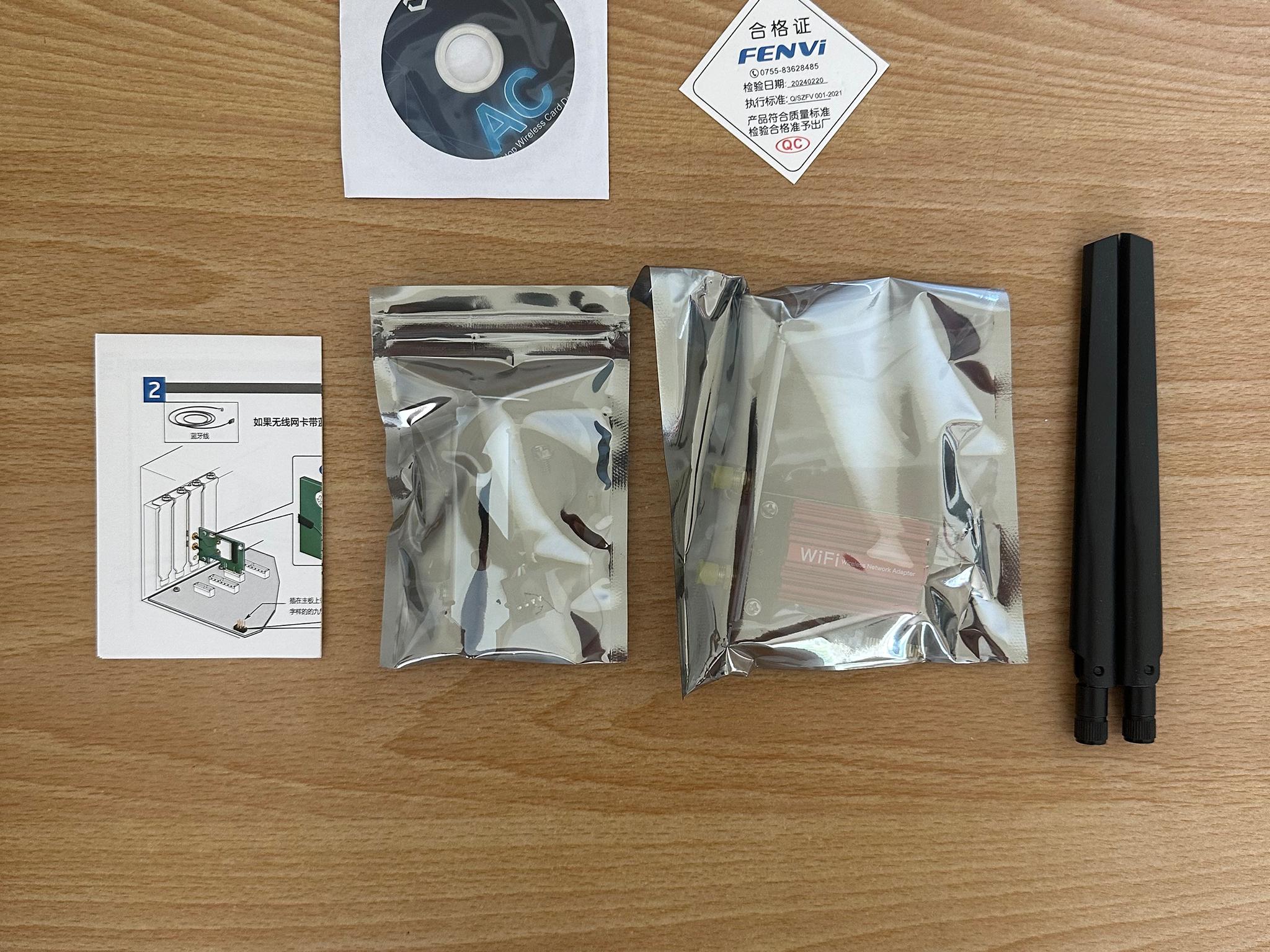 Fenvi AC1200M PCIE Wireless Network Card WiFi 5 & Bluetooth 4.0