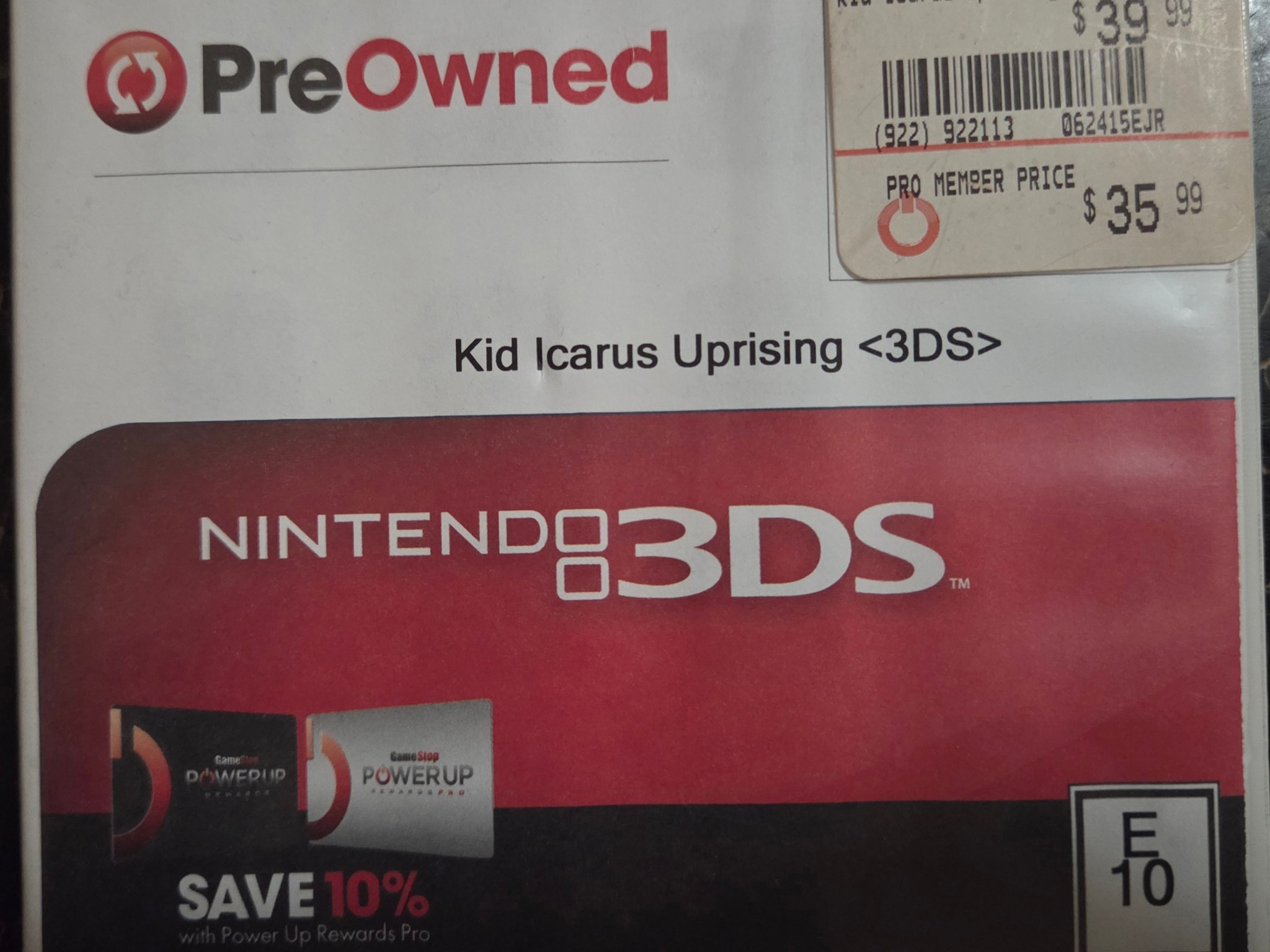 Nintendo 3DS Kid Icarus Uprising