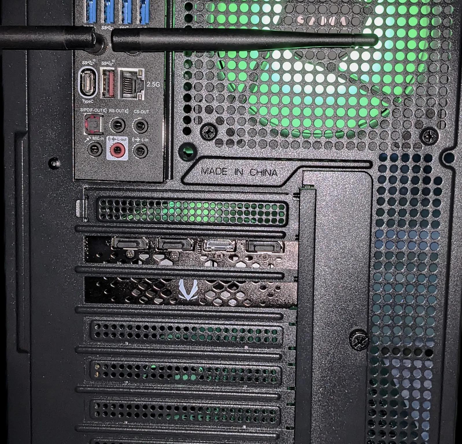 Dark:Light - RYZEN 5600x, RTX 4060 (1080p/1440p), 32gb, WIFI, BT, USBC, WIN11Pro, ARGB, SHIPS FREE
