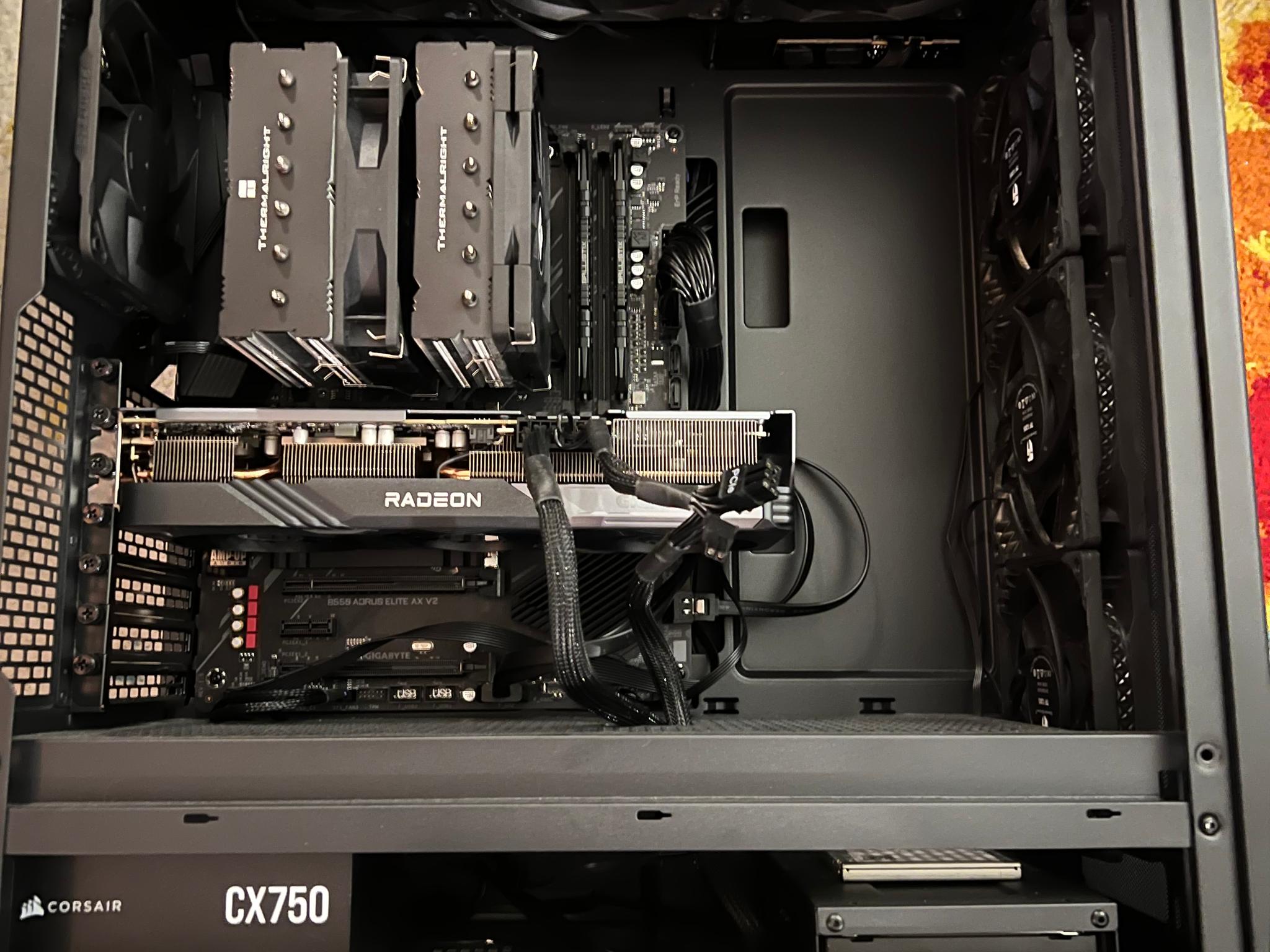 5700X3D + 7600XT 16GB - 32GB 3200 - 1TB SSD + 6TB HDD - 1440P / 4K Gaming PC - WiFi + Bluetooth