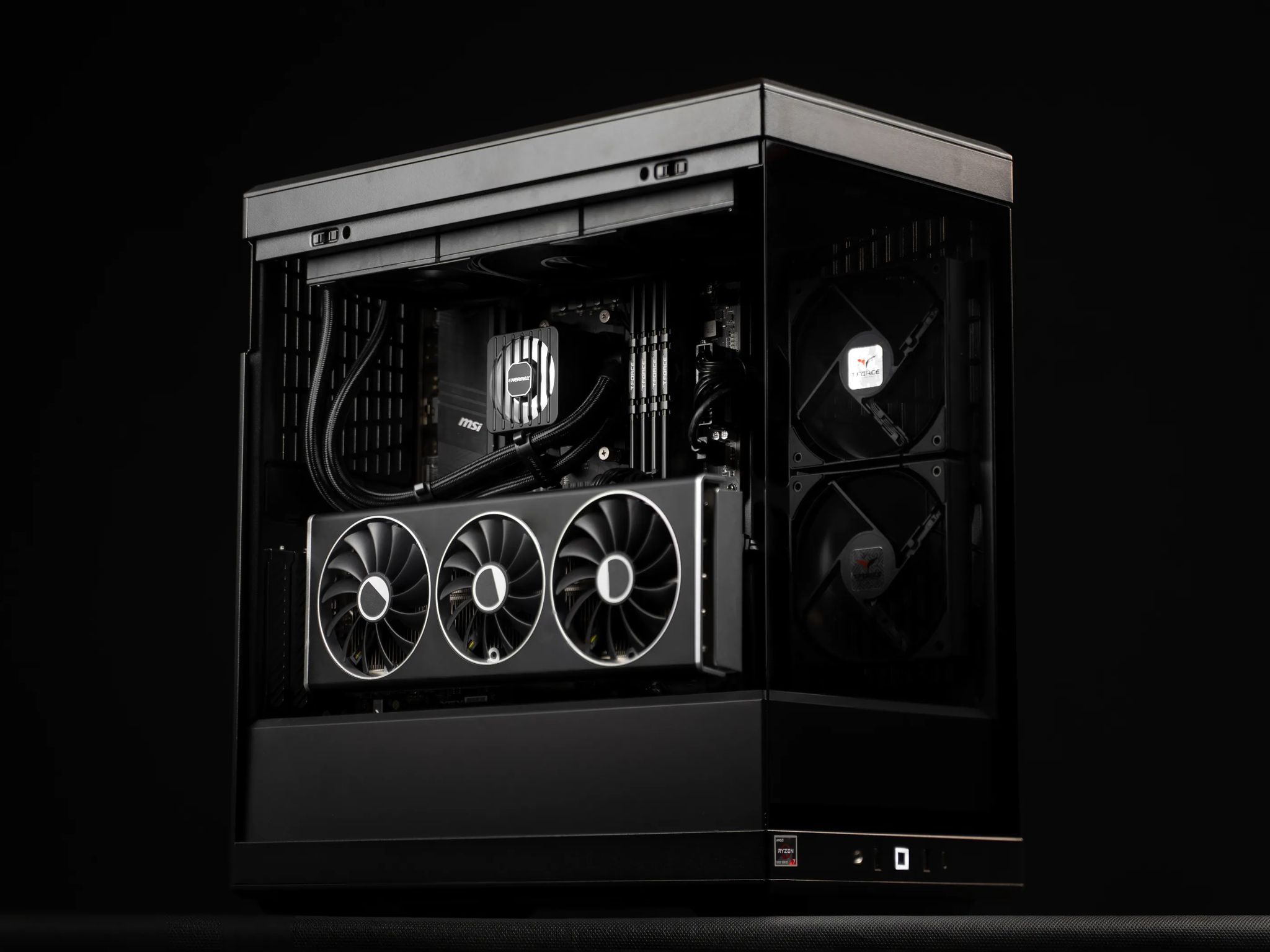 “DeuxDarc-F” RX 7800 XT Ryzen 7 32GB Windows 11 Pro 2TB Gaming PC Powerhouse