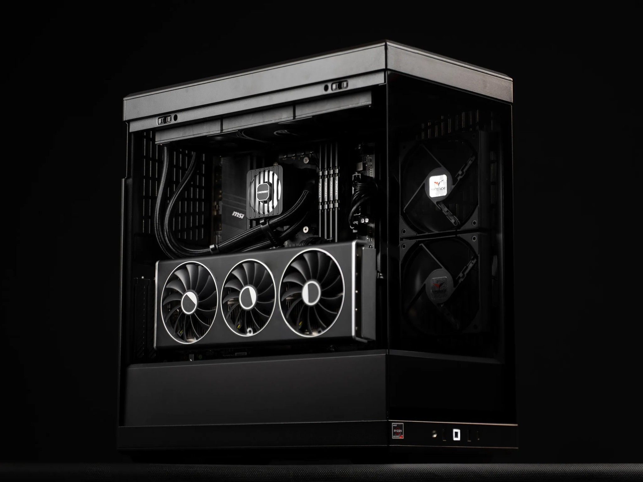“DeuxDarc-F” RX 7800 XT Ryzen 7 32GB Windows 11 Pro 2TB Gaming PC Powerhouse