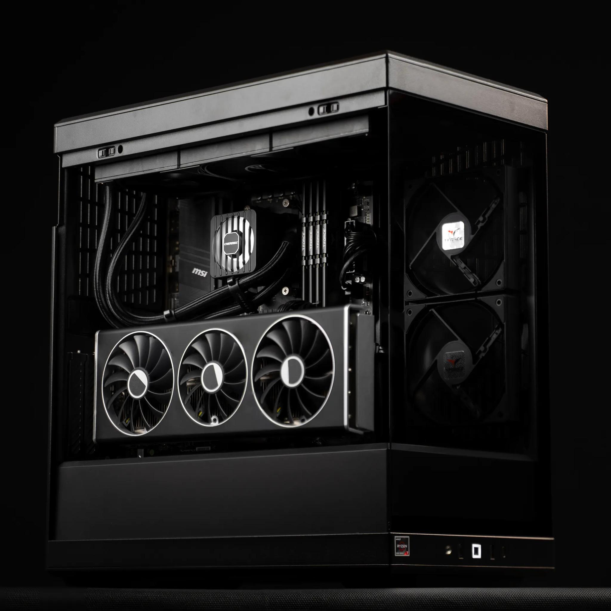 “DeuxDarc-F” RX 7800 XT Ryzen 7 32GB Windows 11 Pro 2TB Gaming PC Powerhouse