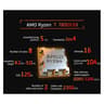 AMD Ryzen 7 7800X3D 8-Cores 4.2GHz Socket AM5 Gaming CPU Processor