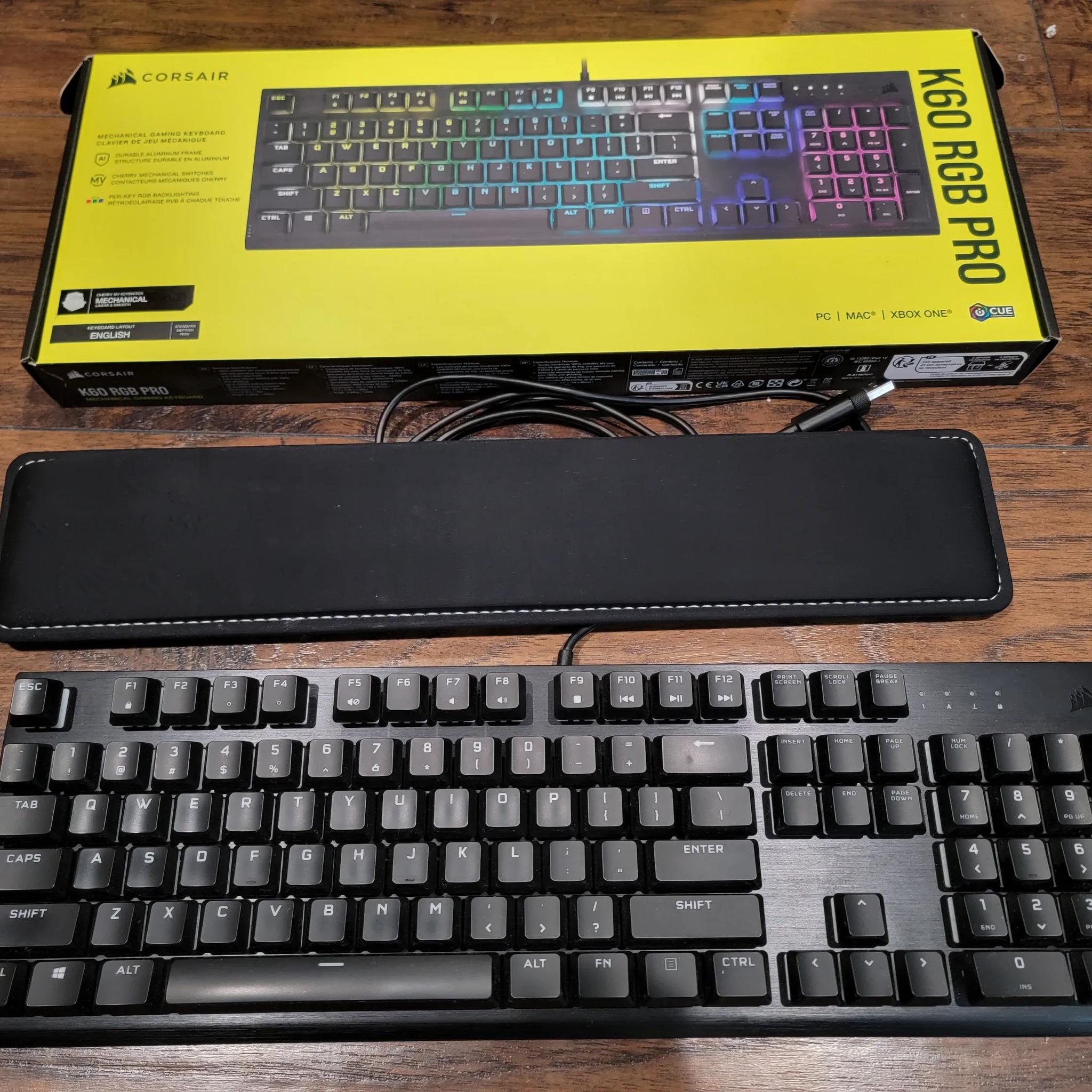 Corsair k60 rgb PRO