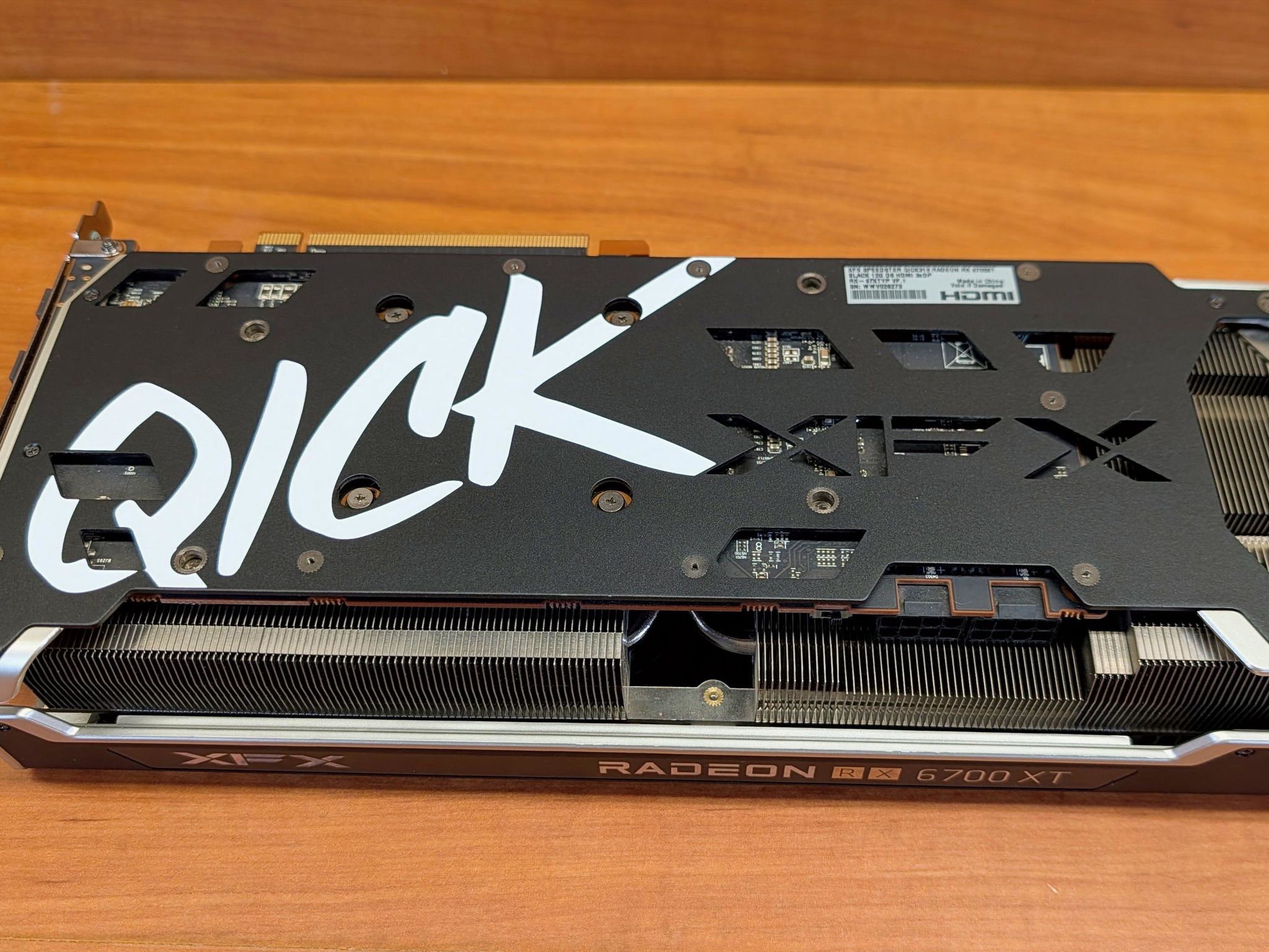 XFX Speedster QICK 319 BLACK RX 6700 XT Graphics Card GPU