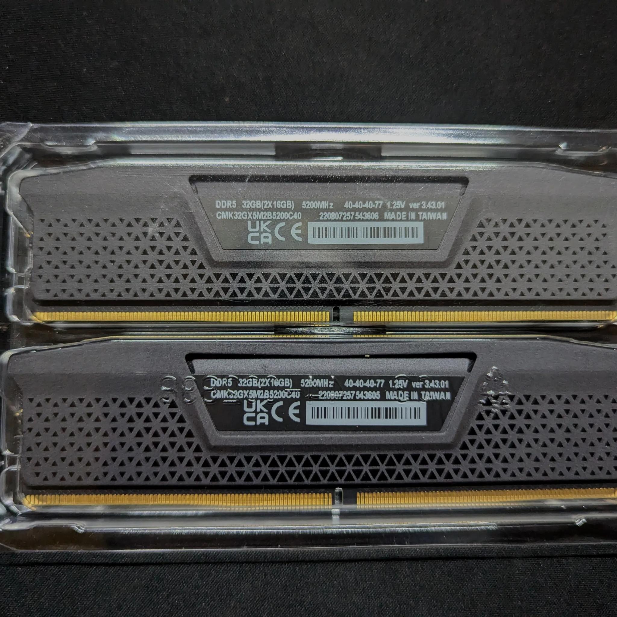 Corsair Vengeance Memory