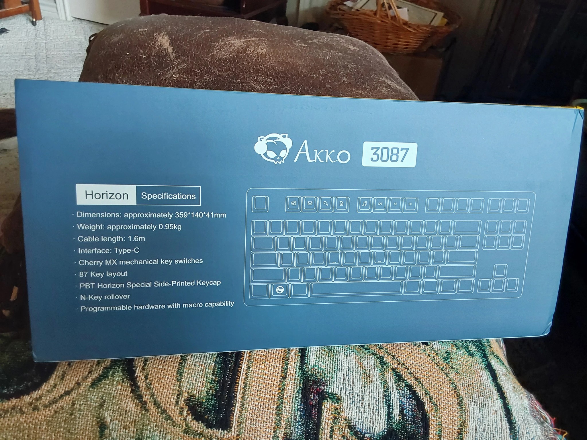 Brand NEW Akko 3087SP Horizon TKL Wired Gaming Mechanical Keyboard (Cherry MX Brown)